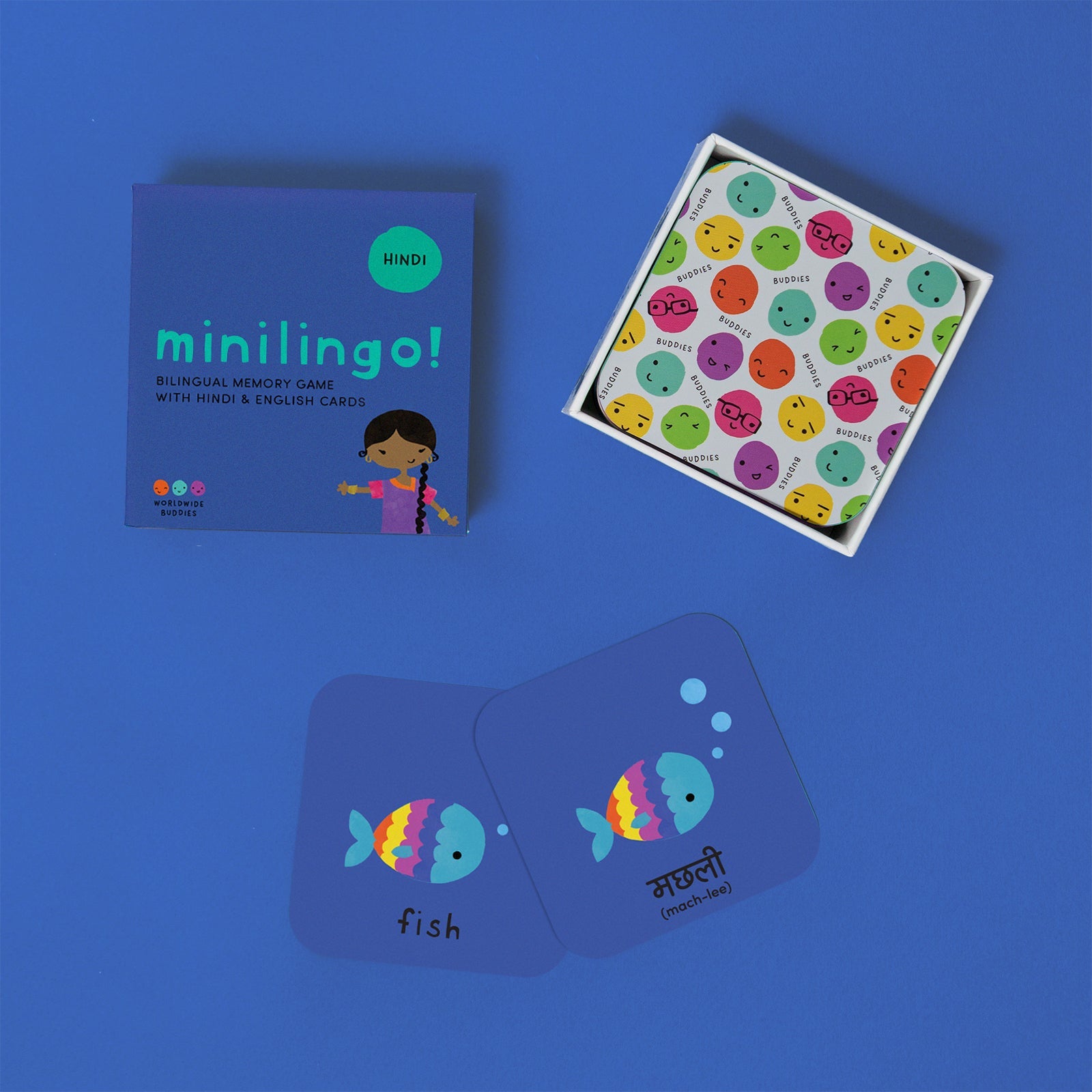 Minilingo Flashcards (English/Hindi)