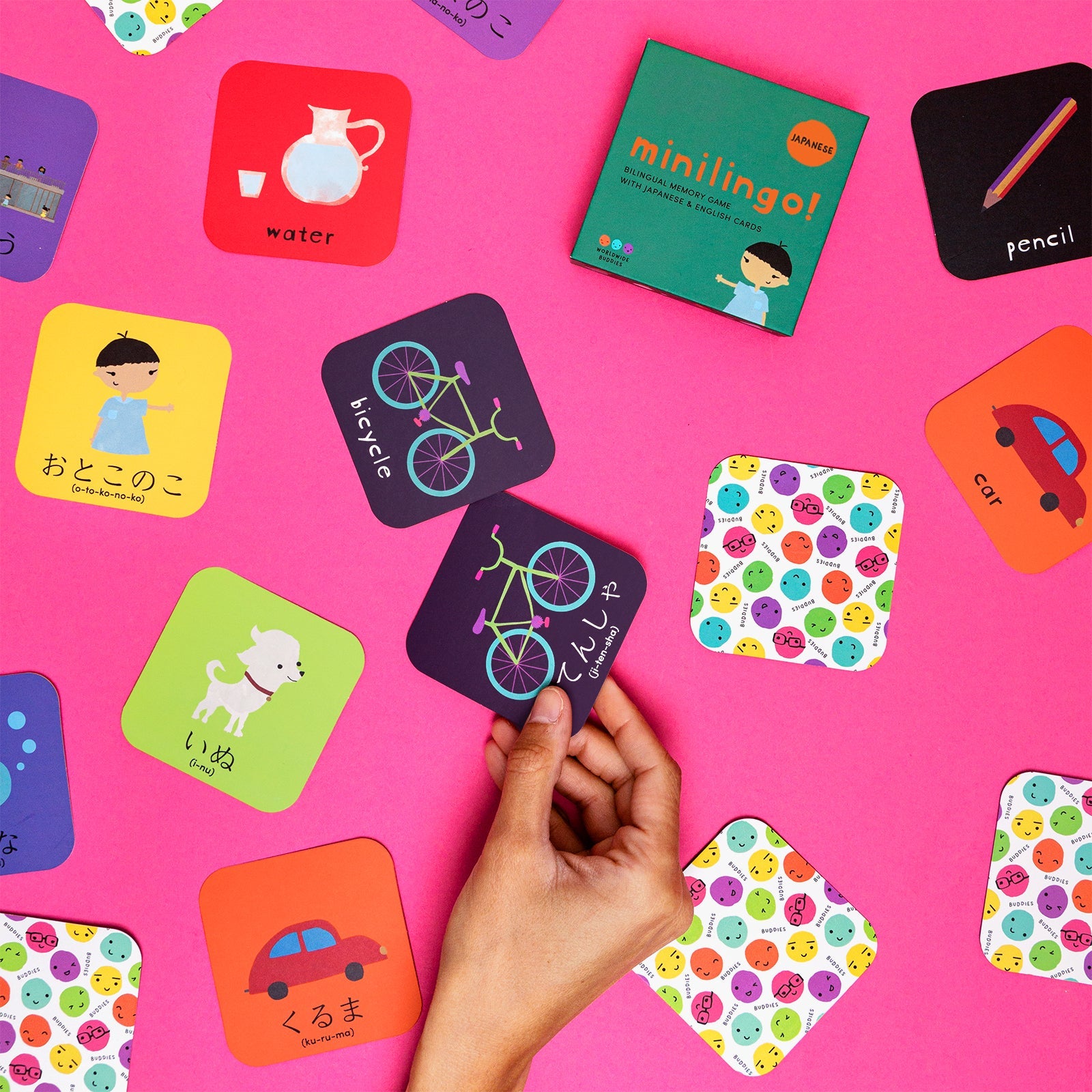 Minilingo Flashcards (English/Japanese)