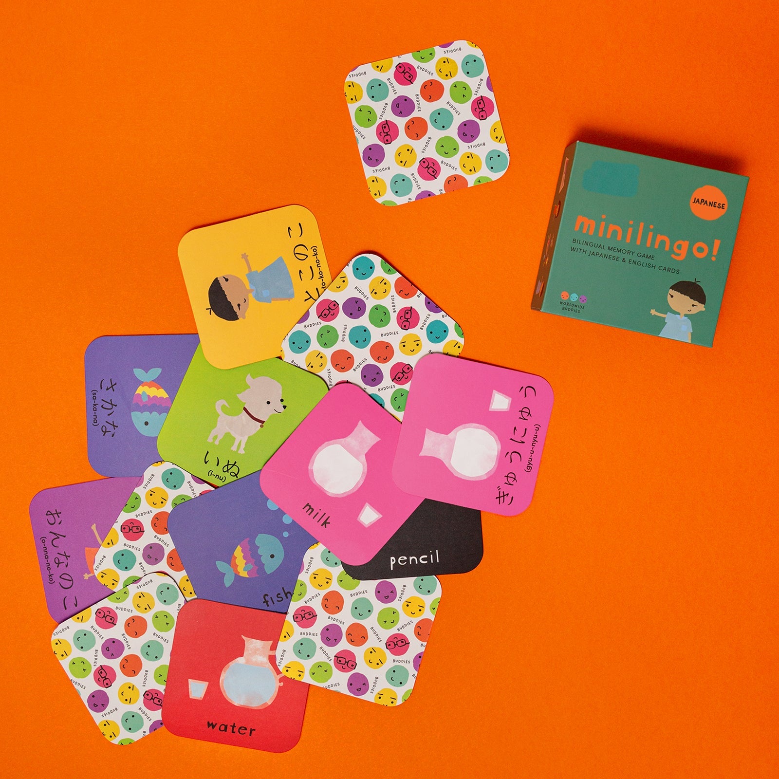Minilingo Flashcards (English/Japanese)