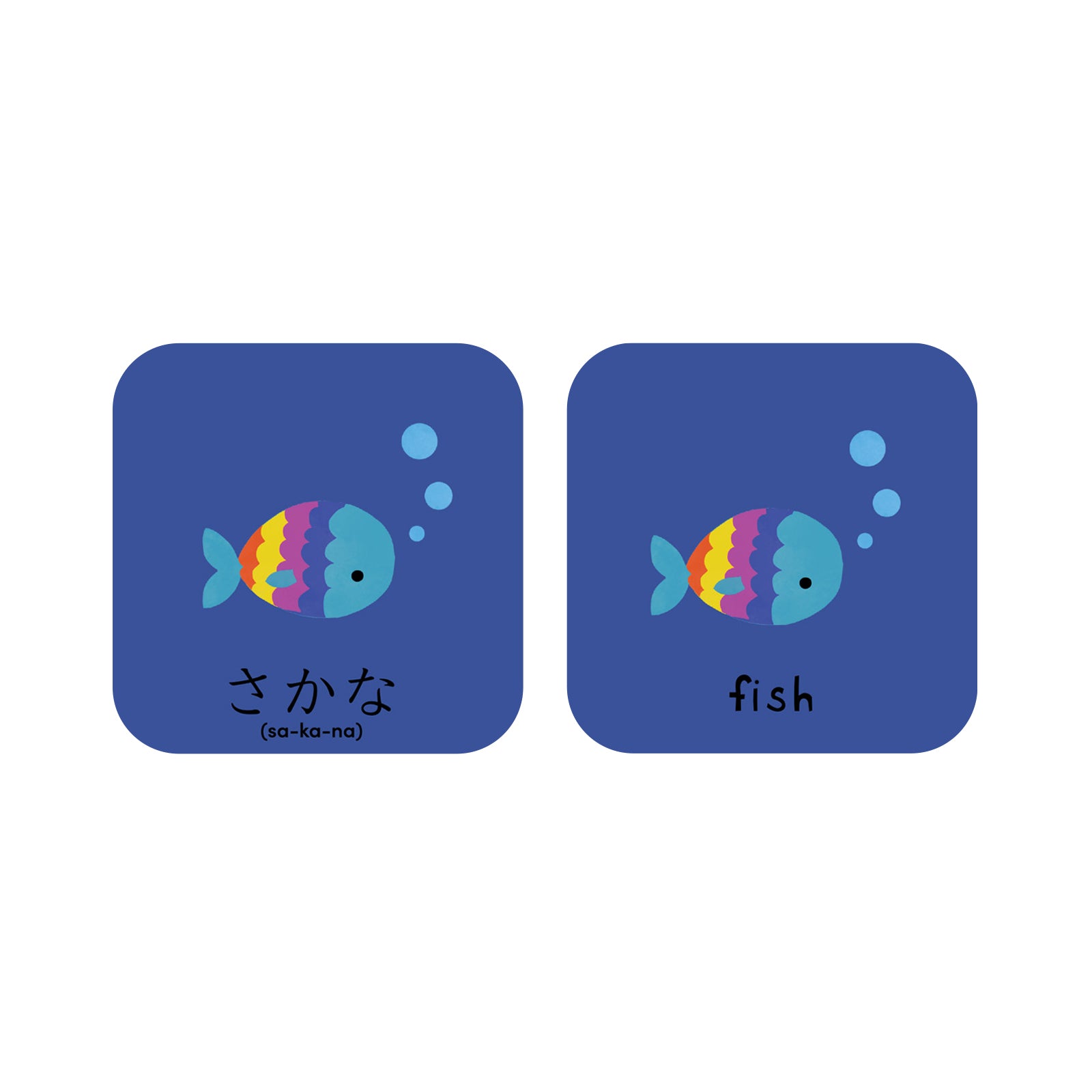Minilingo Flashcards (English/Japanese)