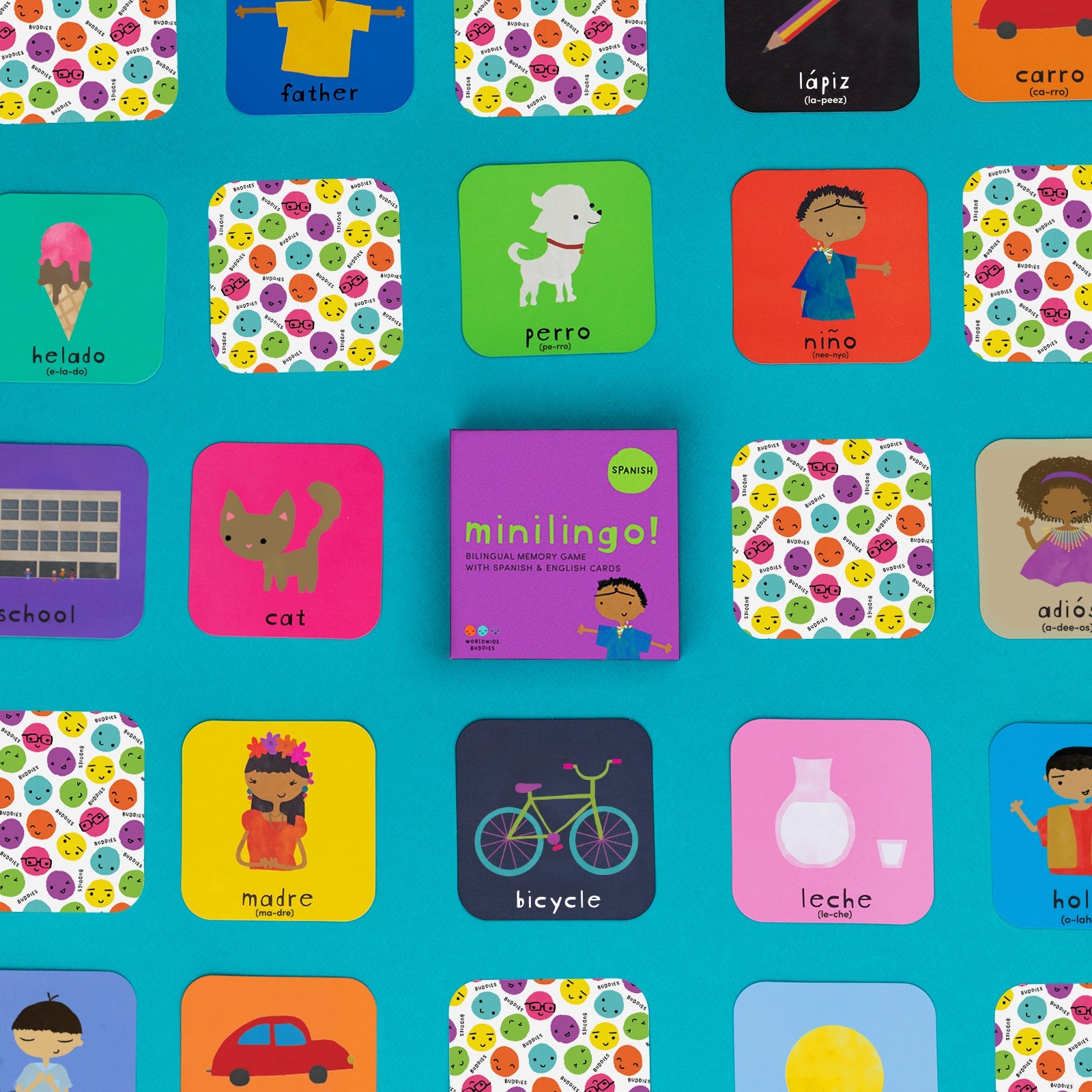 Minilingo Flashcards (English/Spanish)