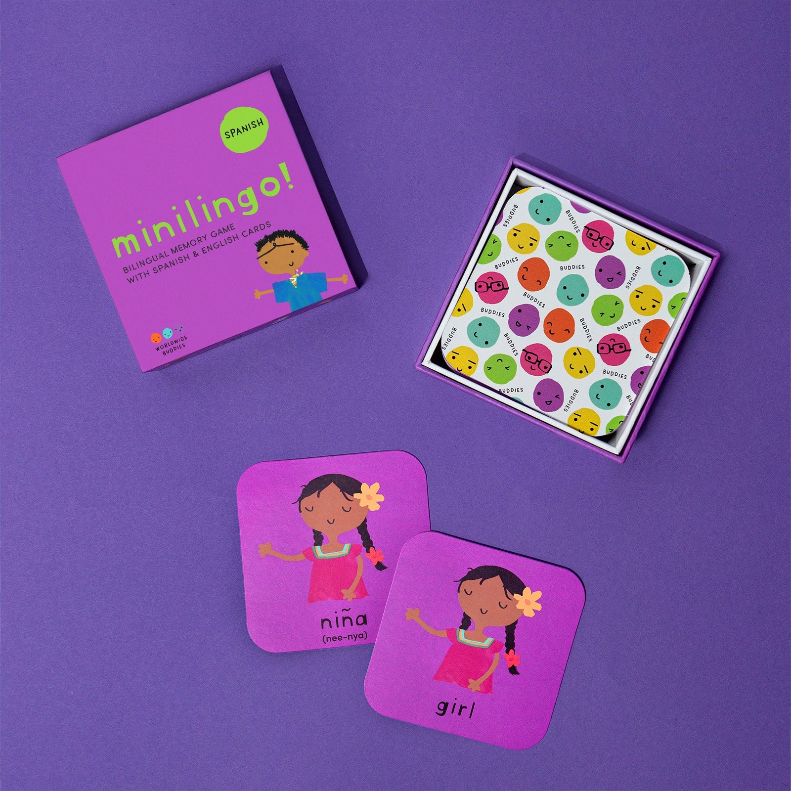 Minilingo Flashcards (English/Spanish)