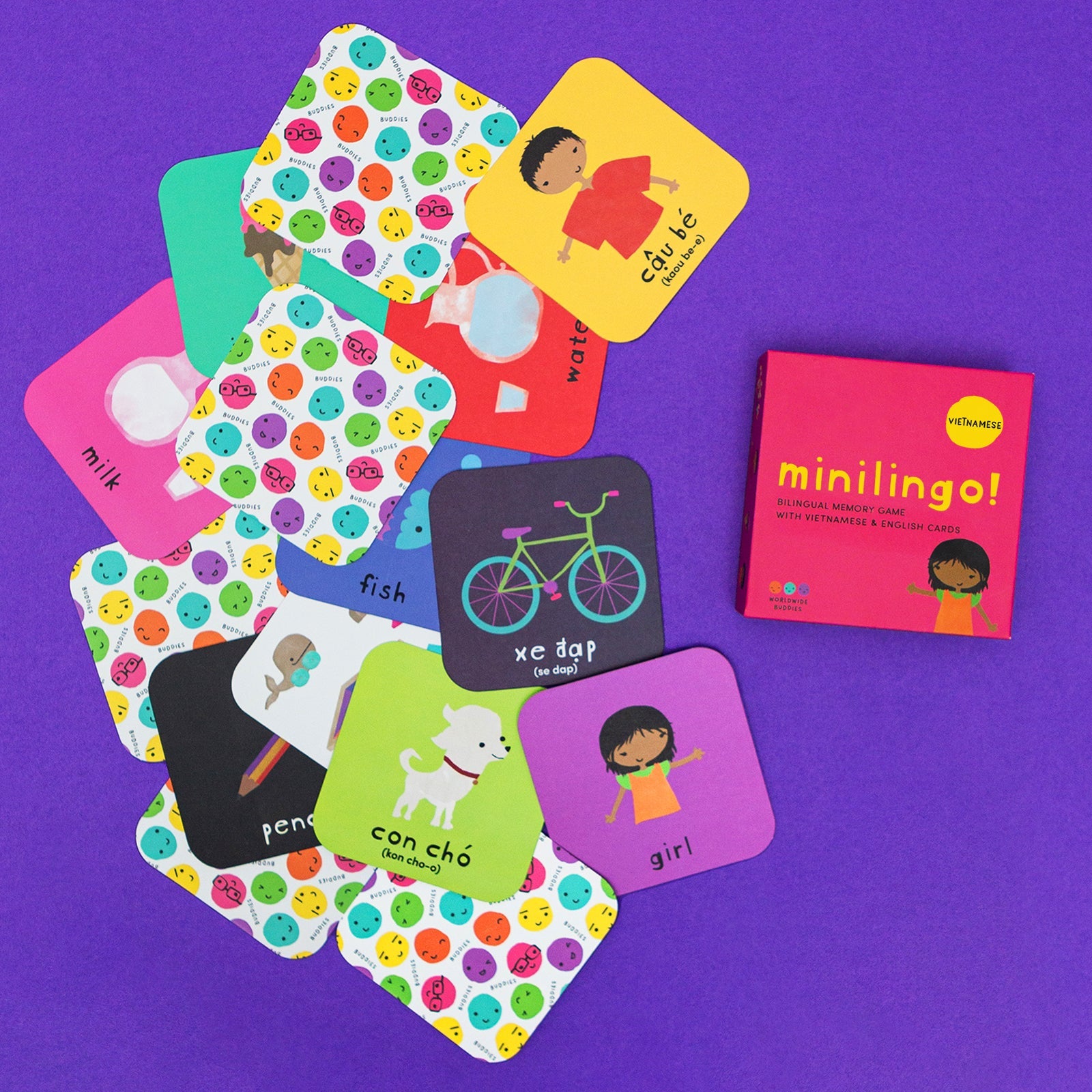 Minilingo Flashcards (English/Vietnamese)