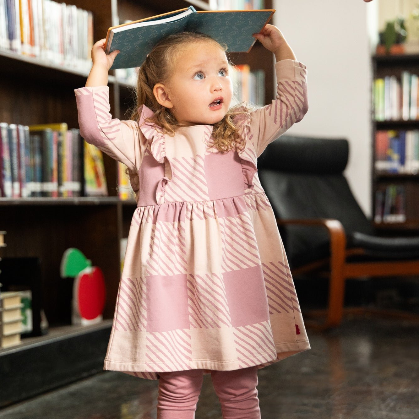 Buffalo Check Ruffle Dress