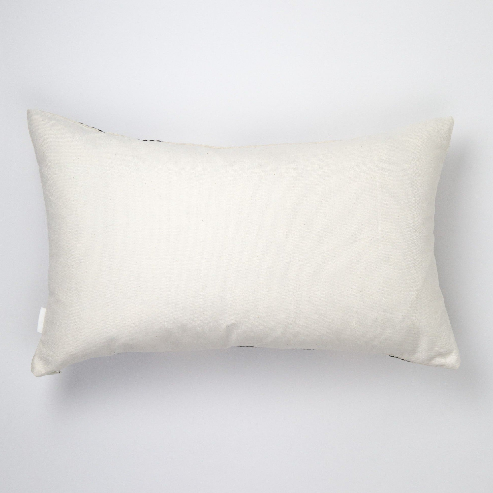Palm Jaspe Pillow (Blue & Light Pink)