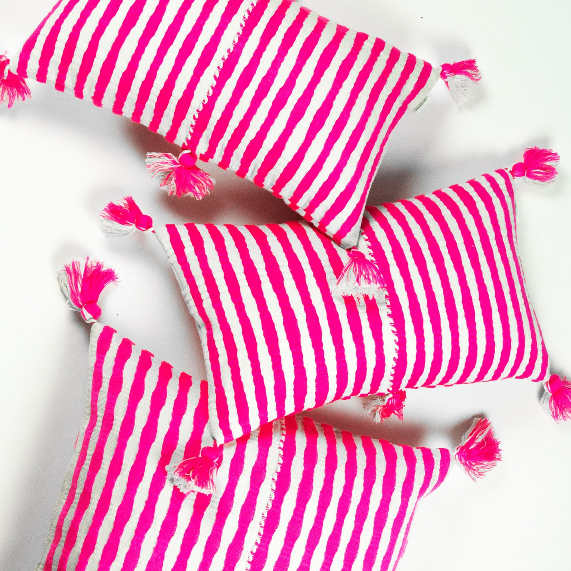 Antigua Pillow (Neon Pink)