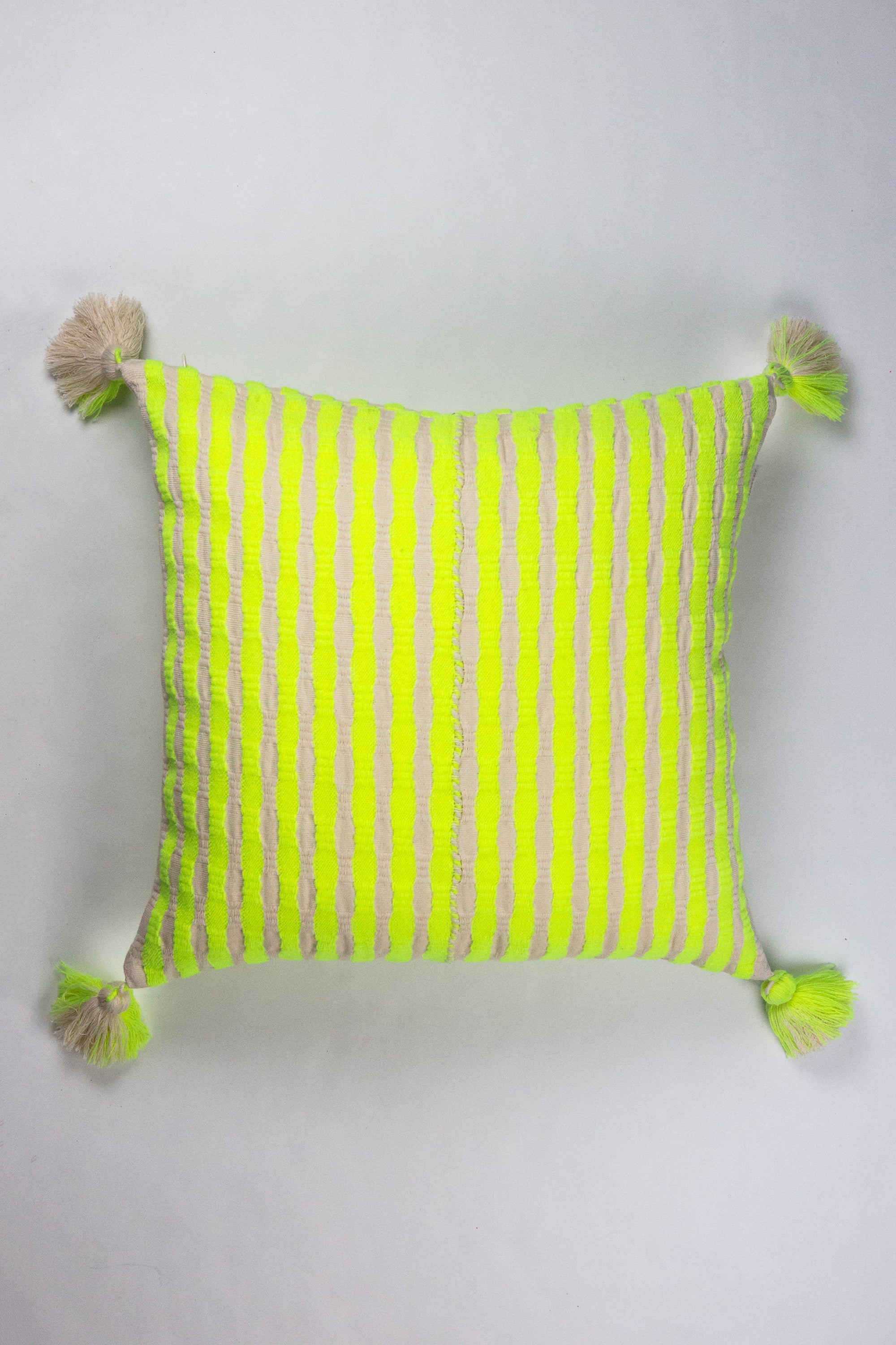 Antigua Pillow (Neon Pink & Yellow)
