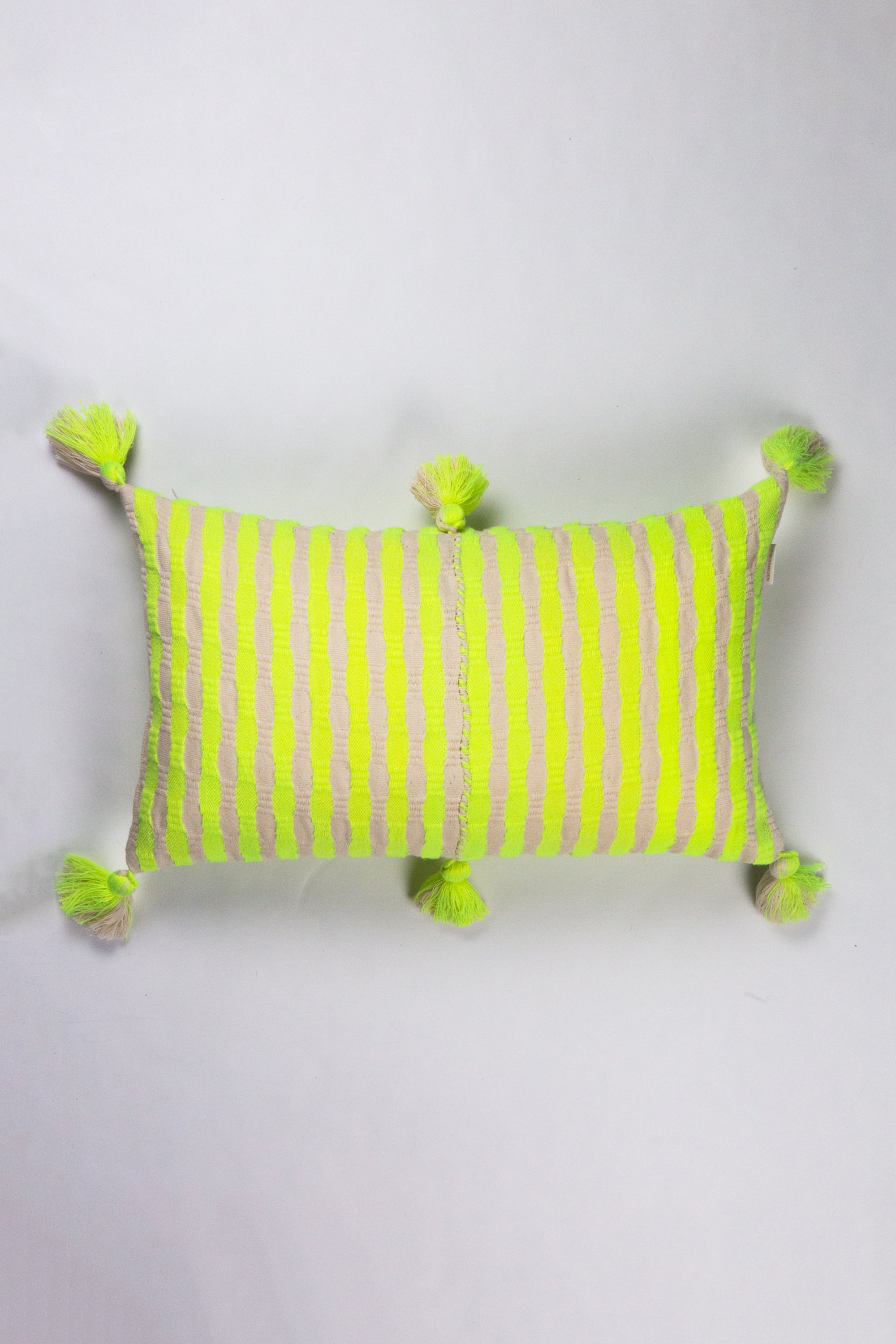 Antigua Pillow (Neon Pink & Yellow)