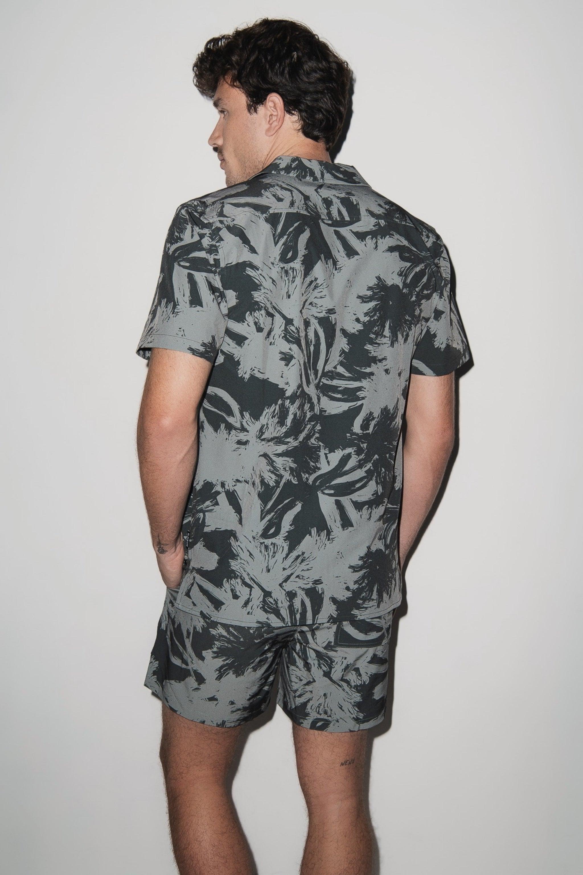 Saint Tropez Cabana Shirt (Light Fern)