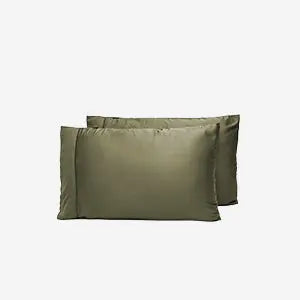 CleanBamboo® Signature Sateen Pillowcase Set (Moss)