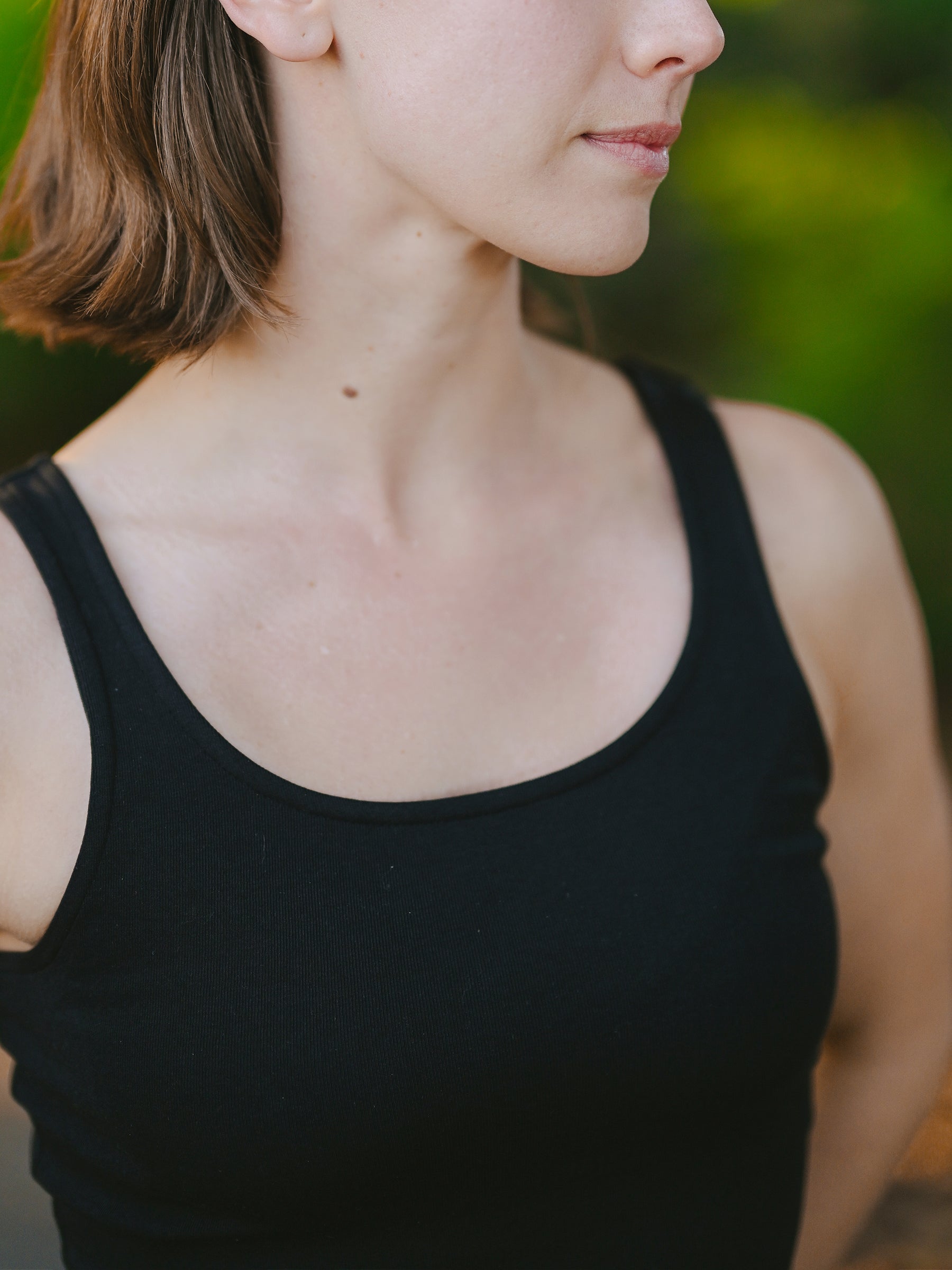 PlantTec™ Organic Compression Tank | Eclipse, a Organic Activewear by Happy Earth Apparel