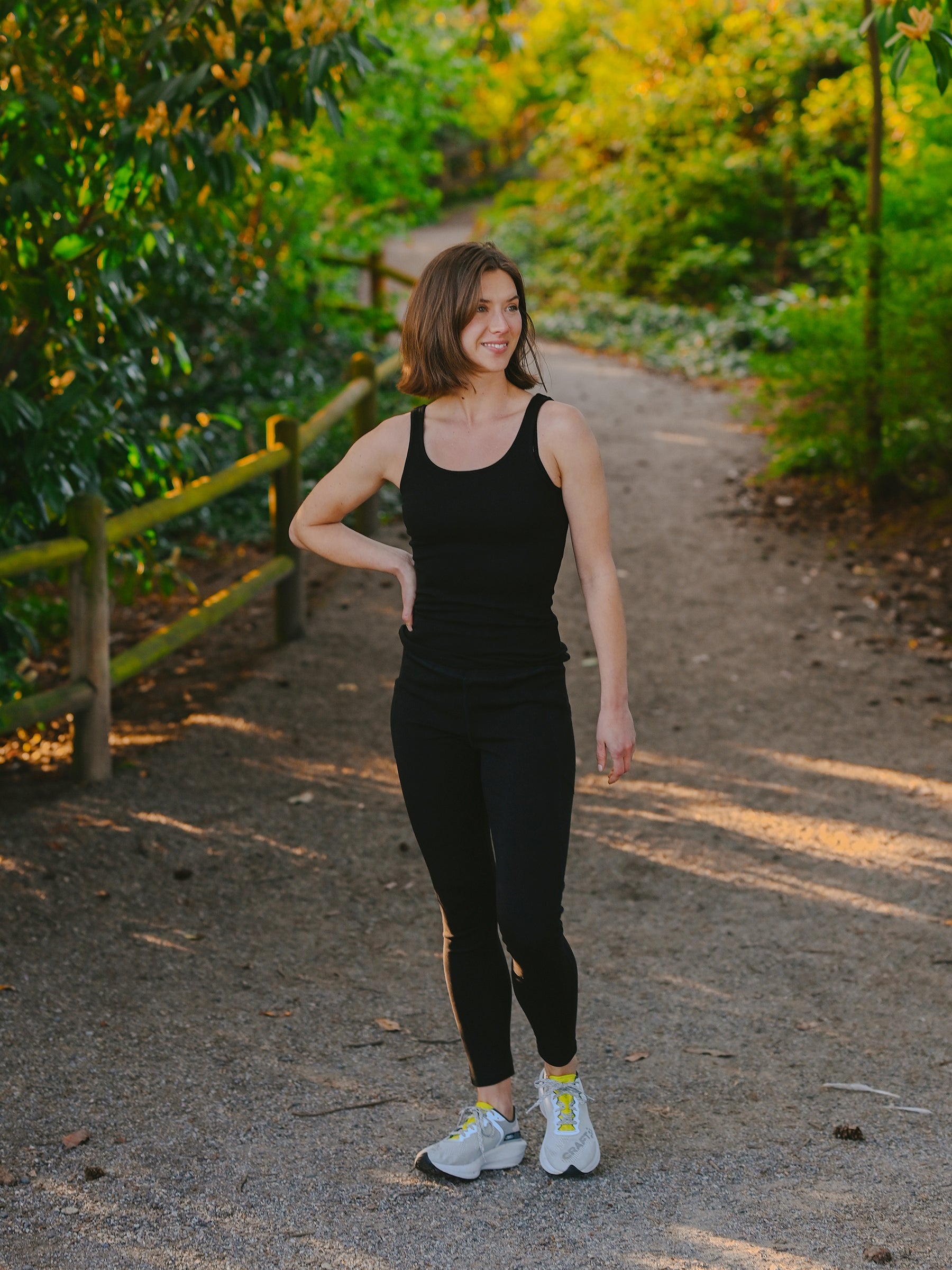 PlantTec™ Organic Compression Tank | Eclipse, a Organic Activewear by Happy Earth Apparel