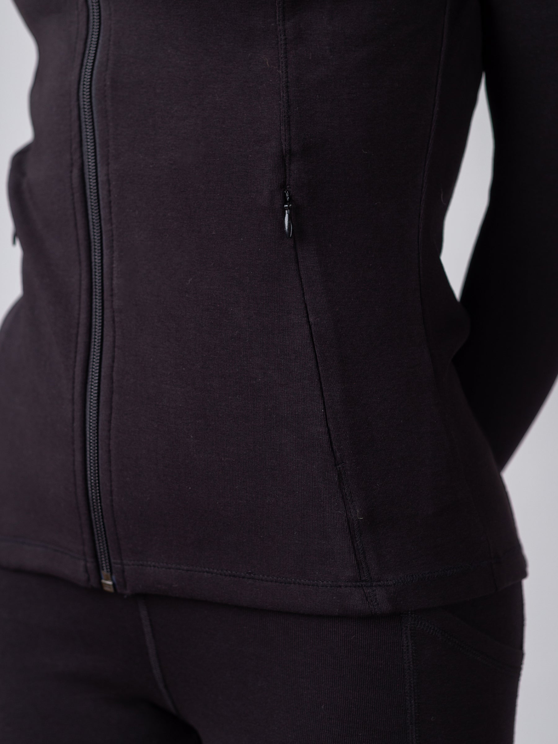 PlantTec™ Organic Contour Jacket | Eclipse, a Organic Activewear by Happy Earth Apparel