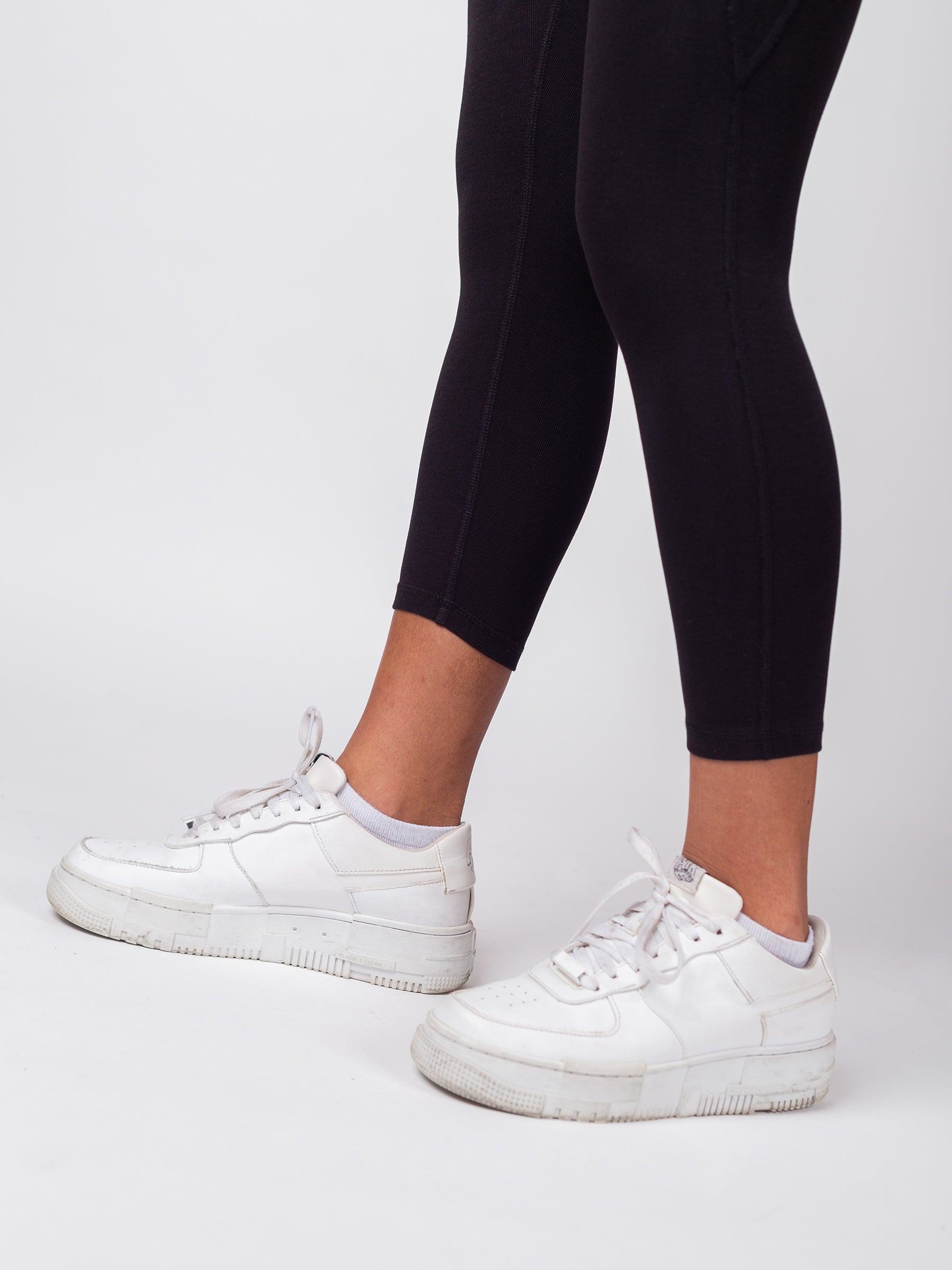 PlantTec™ Organic Crop/Petite Leggings | Eclipse, a Organic Activewear by Happy Earth Apparel