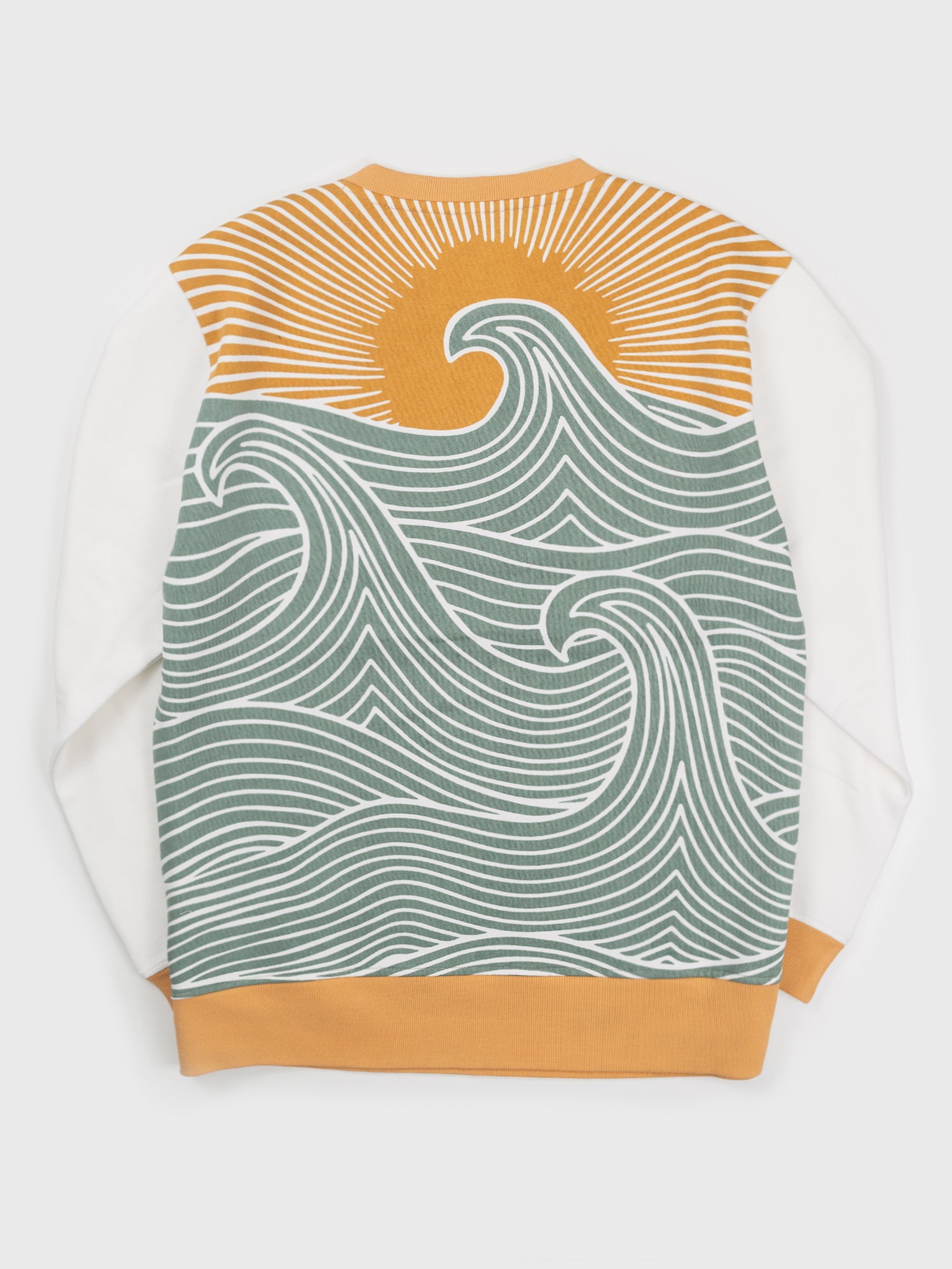 Rolling Seas Pullover, a Organic Sweatshirt by Happy Earth Apparel