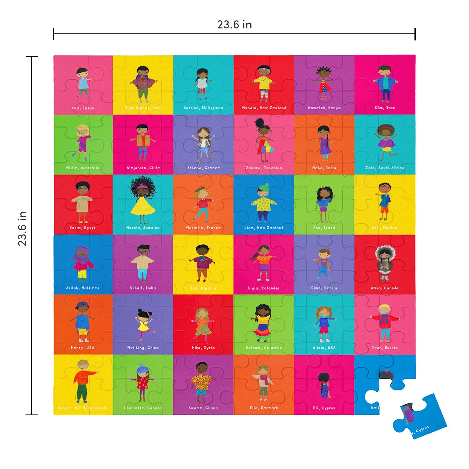 Puzzlies Double-Sided Puzzle