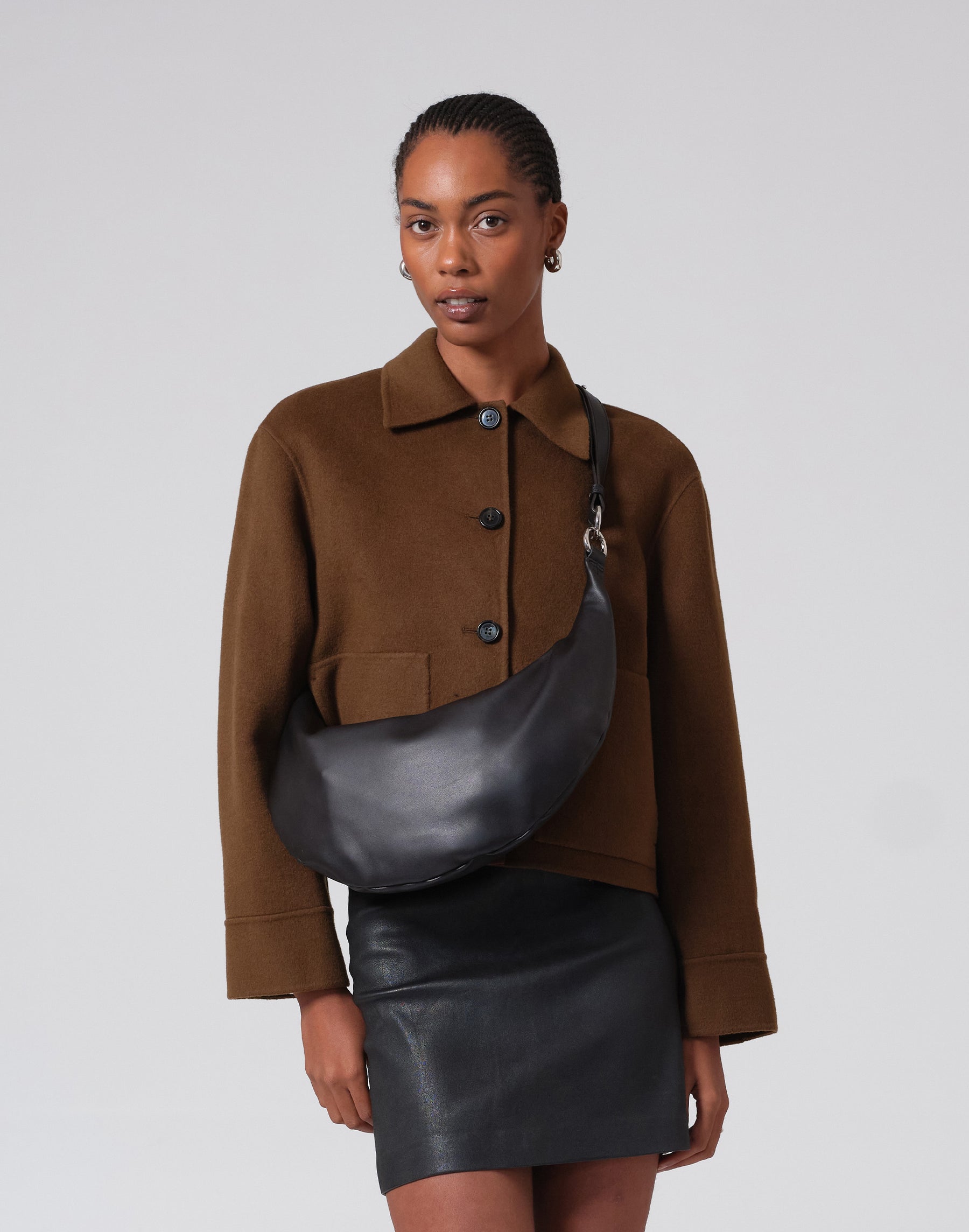 The Ring Bag (Black/Silver)