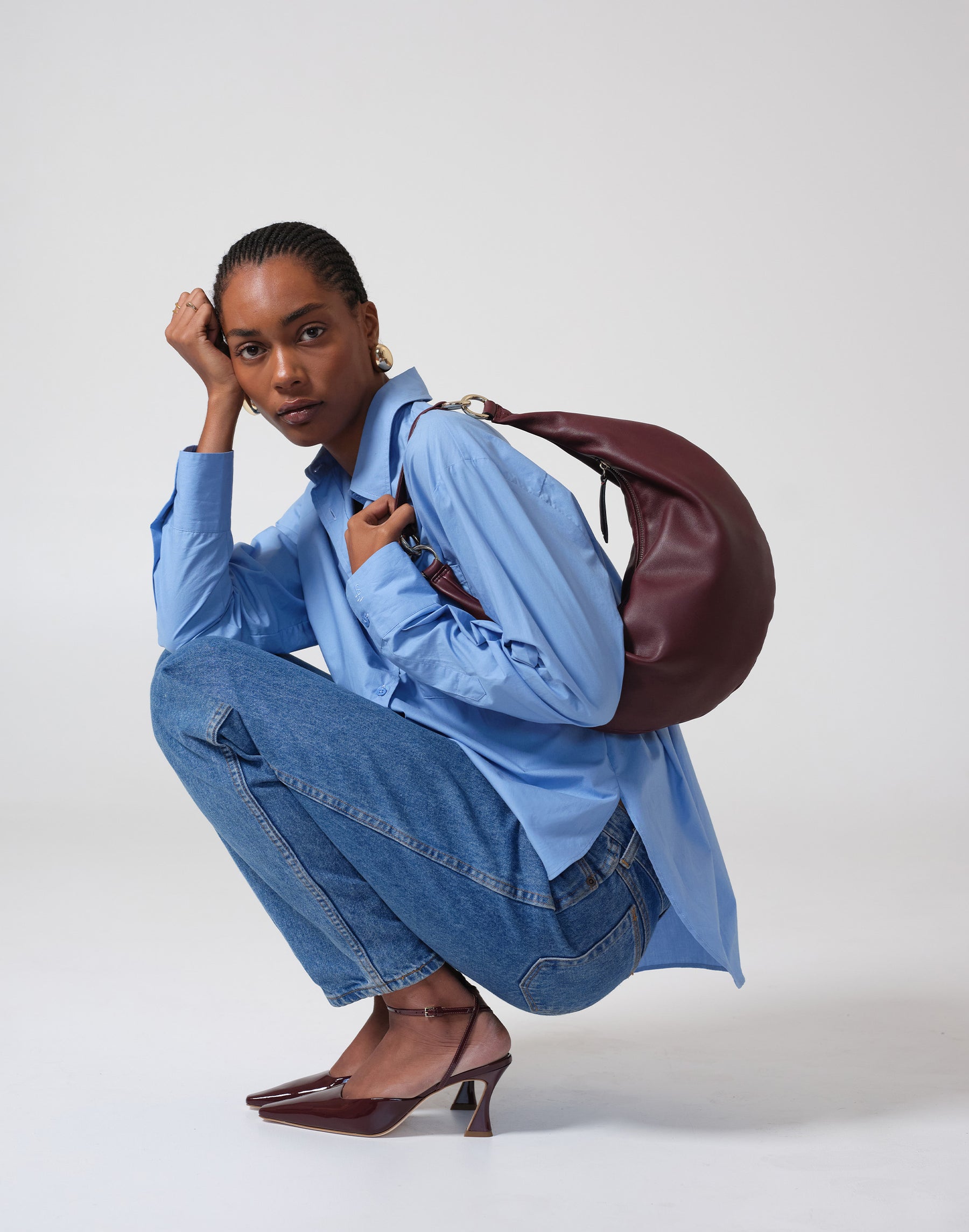 The Ring Bag (Burgundy)