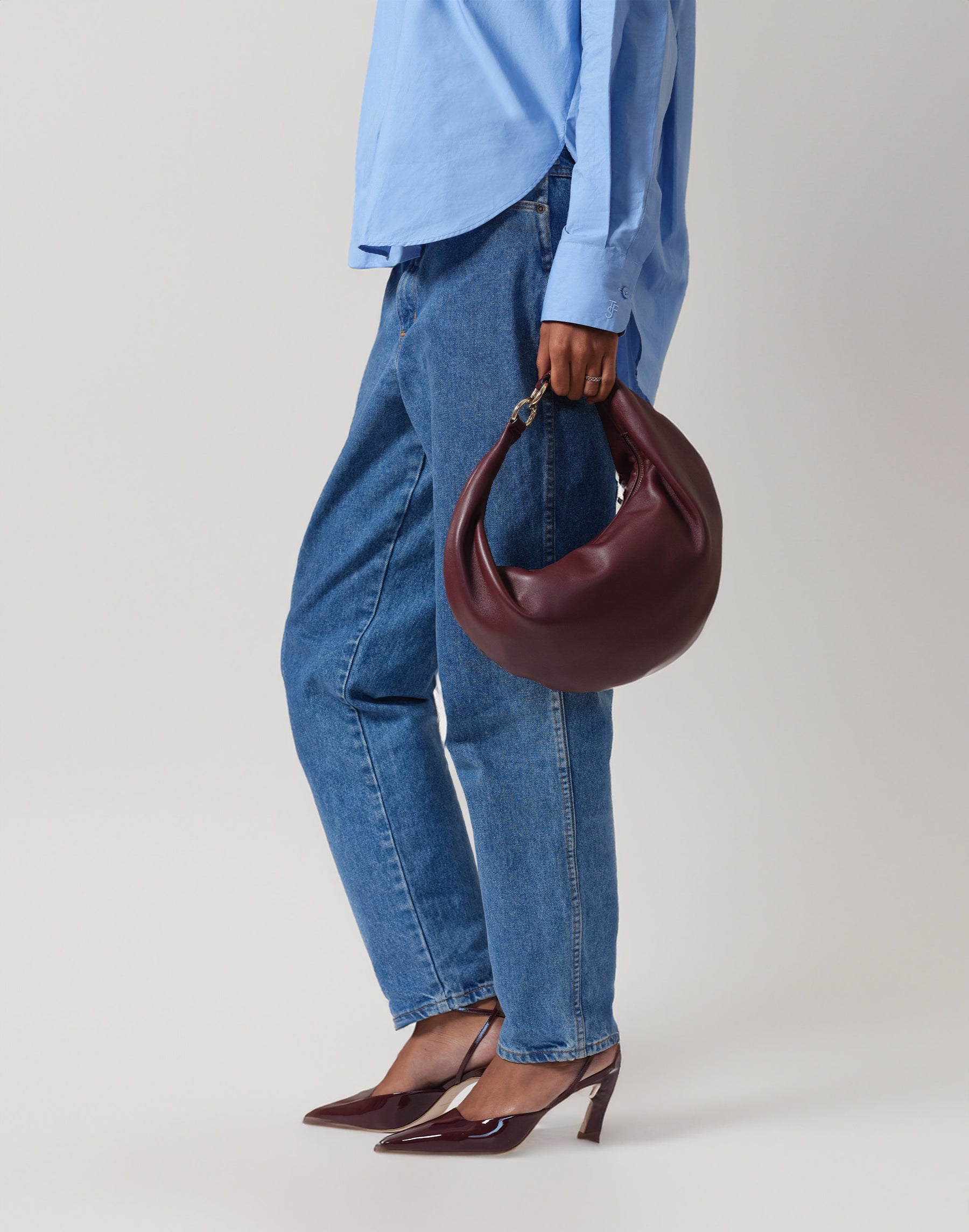 The Ring Bag (Burgundy)
