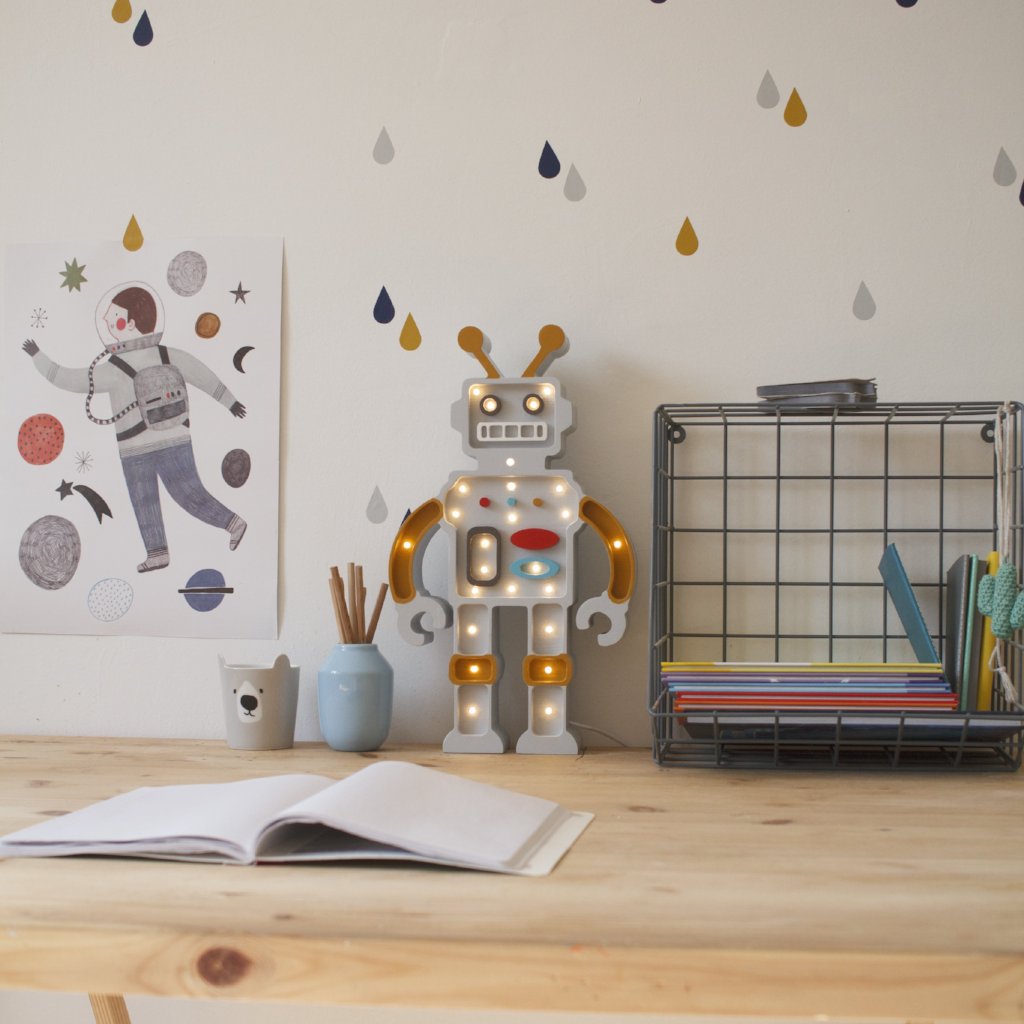Little Lights Robot Lamp - Little Lights US