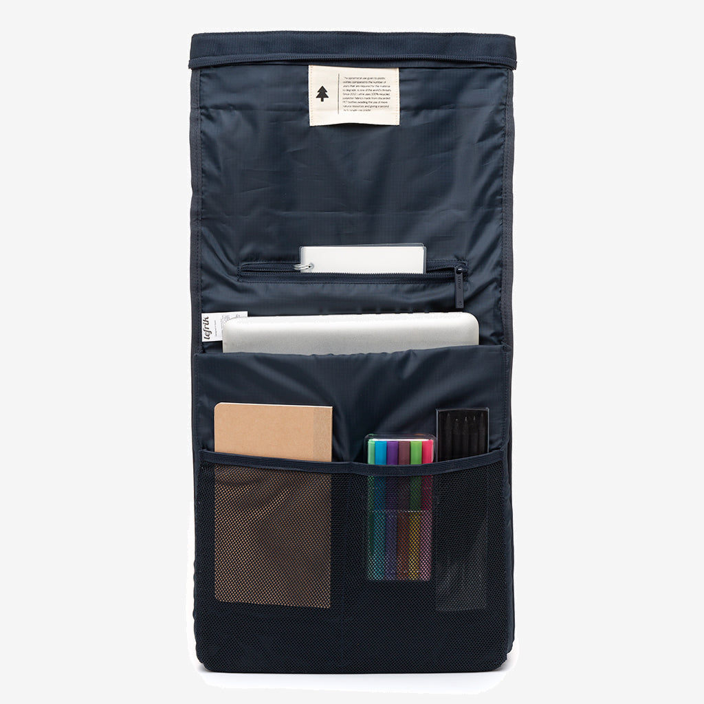 Roll Reflective Backpack (Navy)