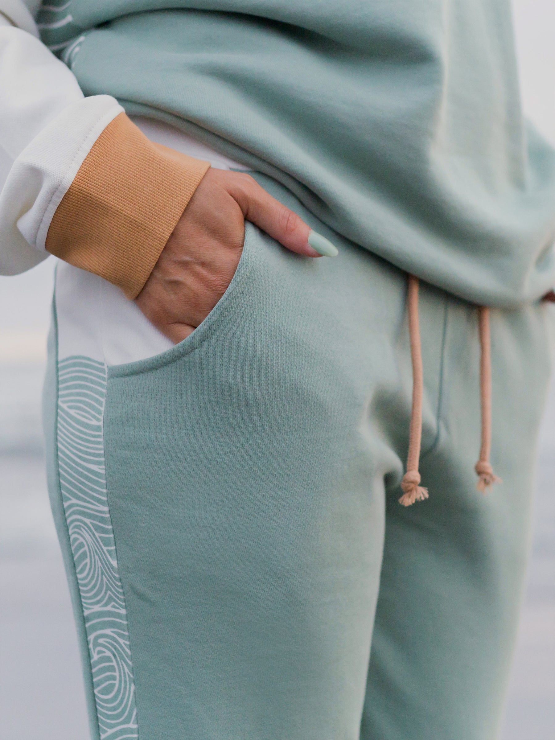 Rolling Seas Joggers, a Organic Joggers by Happy Earth Apparel