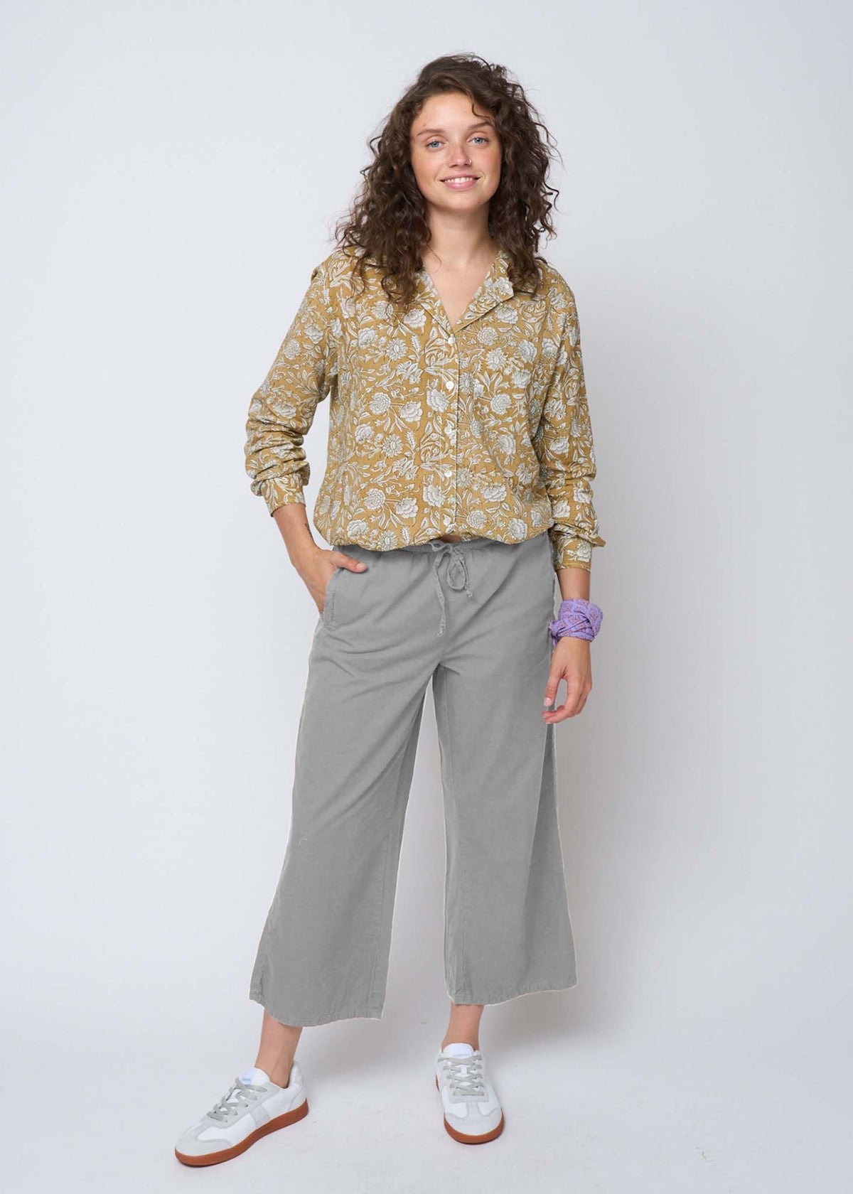 Shore Pant (Dove Grey Twill)