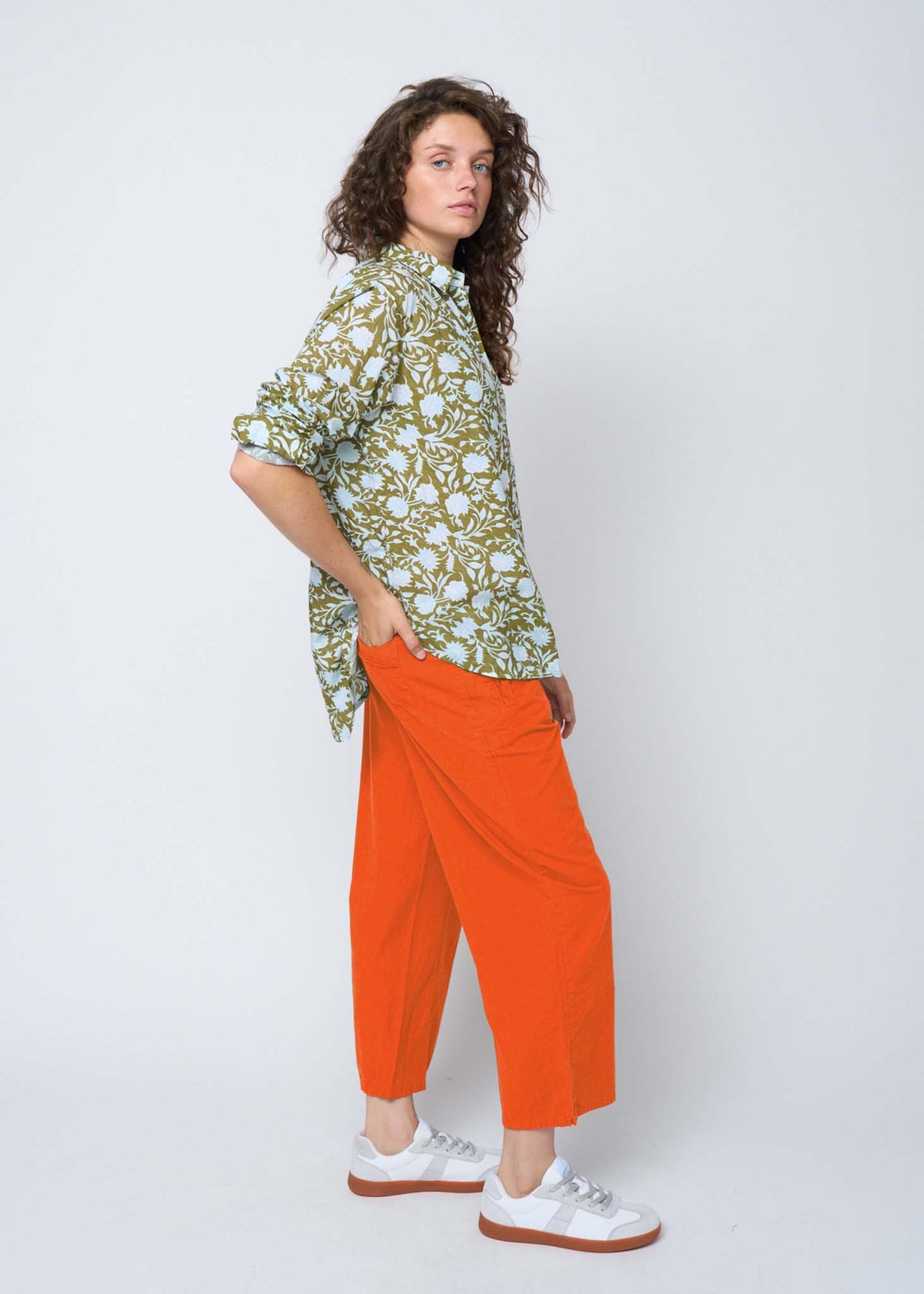 Shore Pant (Papaya Twill)