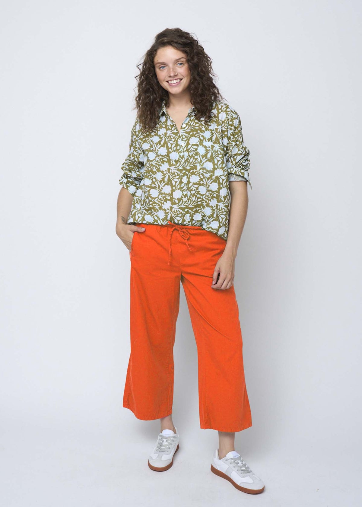 Shore Pant (Papaya Twill)