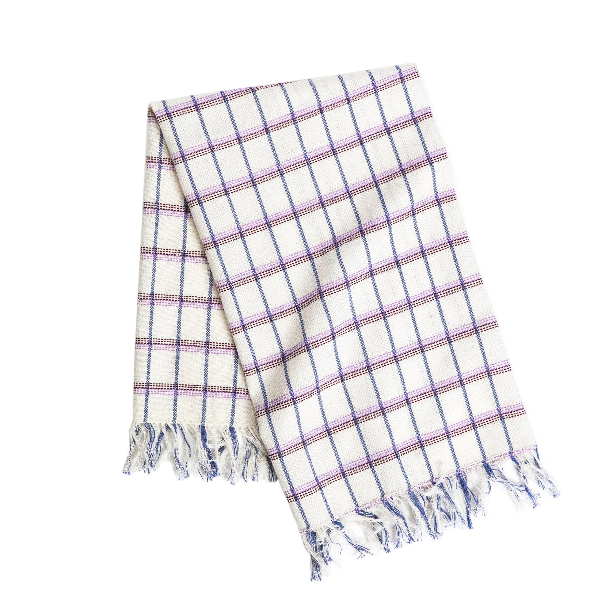 Kitchen Towel (San Lucas Plaid White)