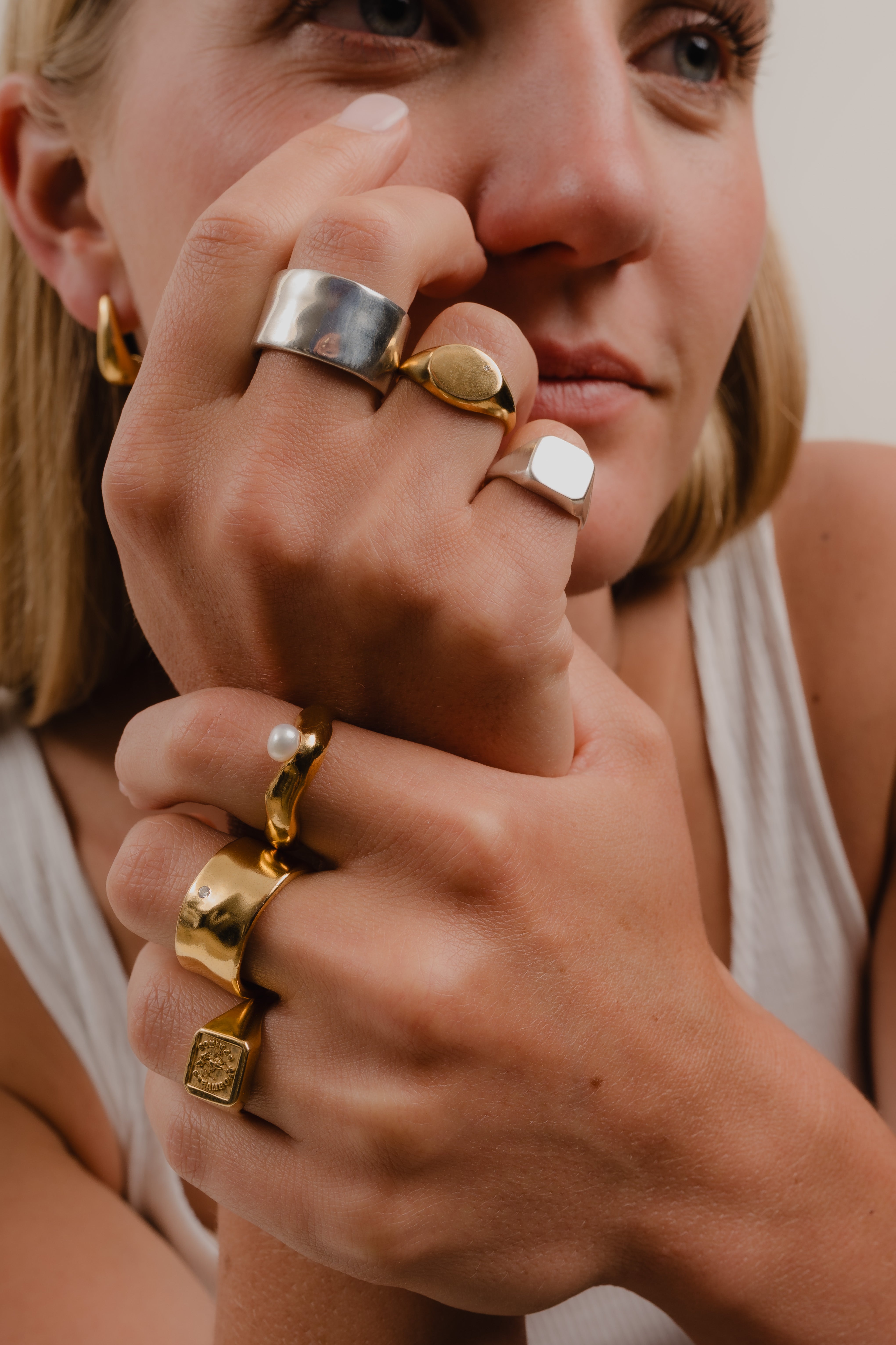 Eternal Diamond Cigar Ring