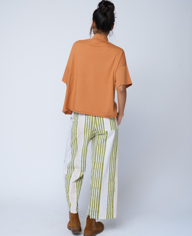 Mare Mock Neck Top - Marigold 4 - Back