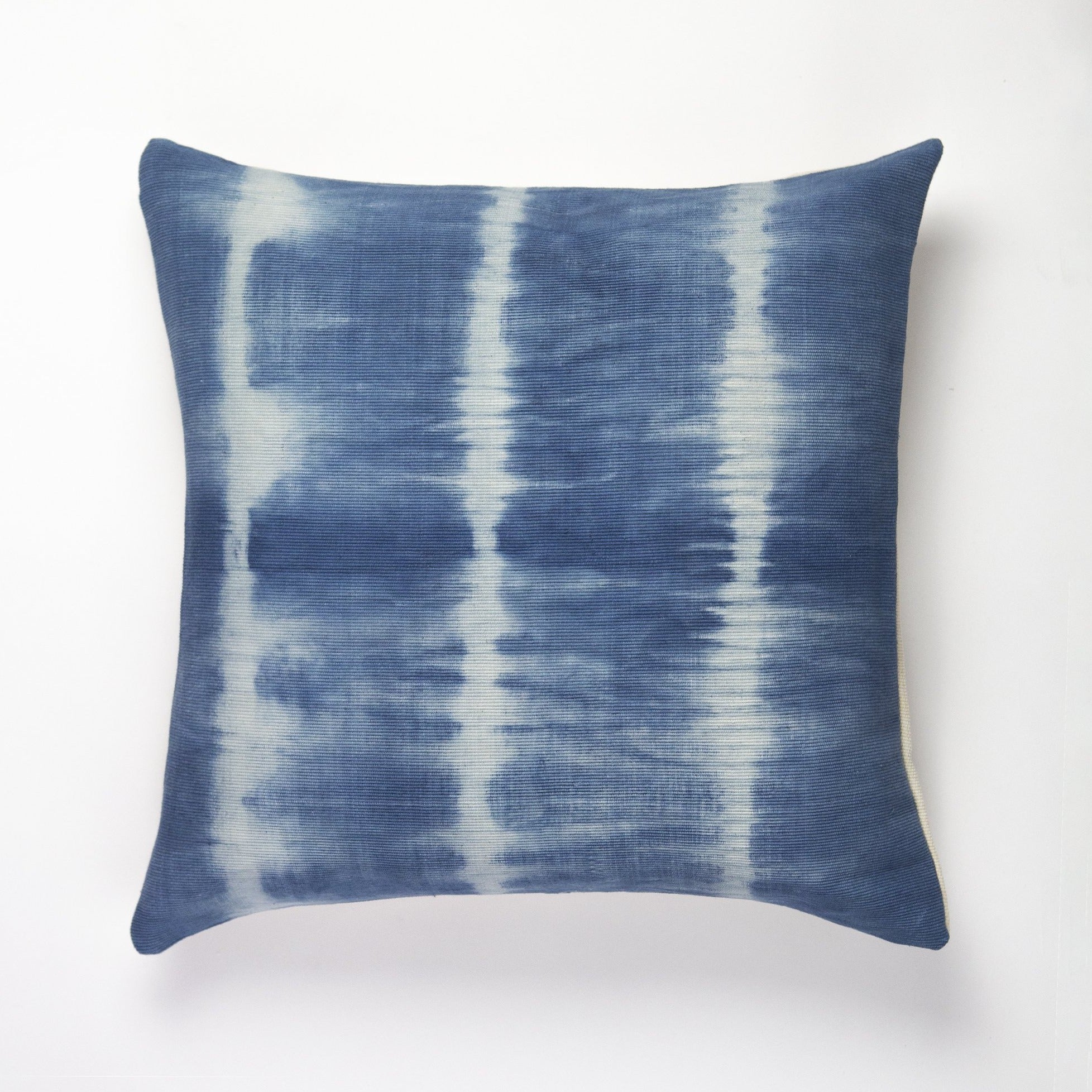 Indigo Shibori Nubby Pillow