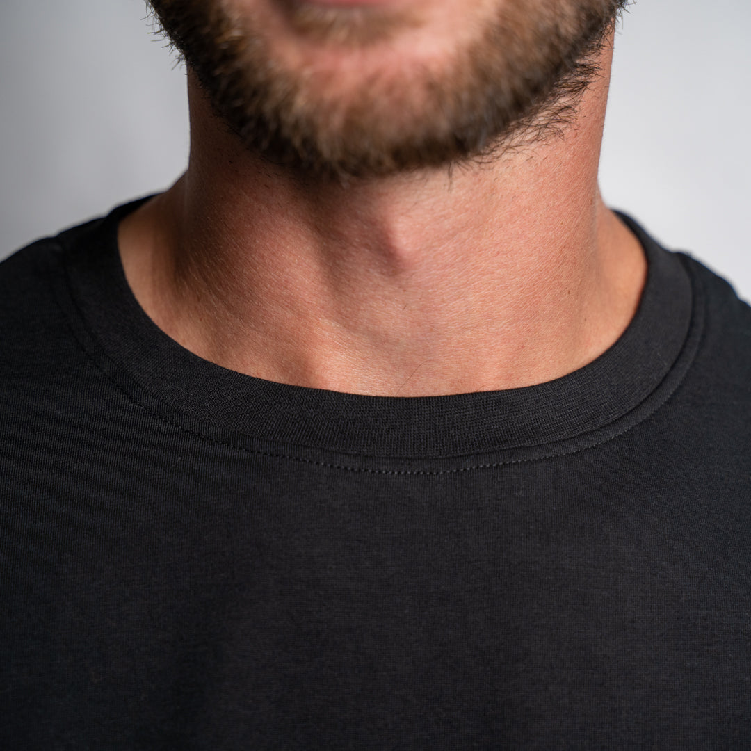 Men's Organic Crew Neck (Black)