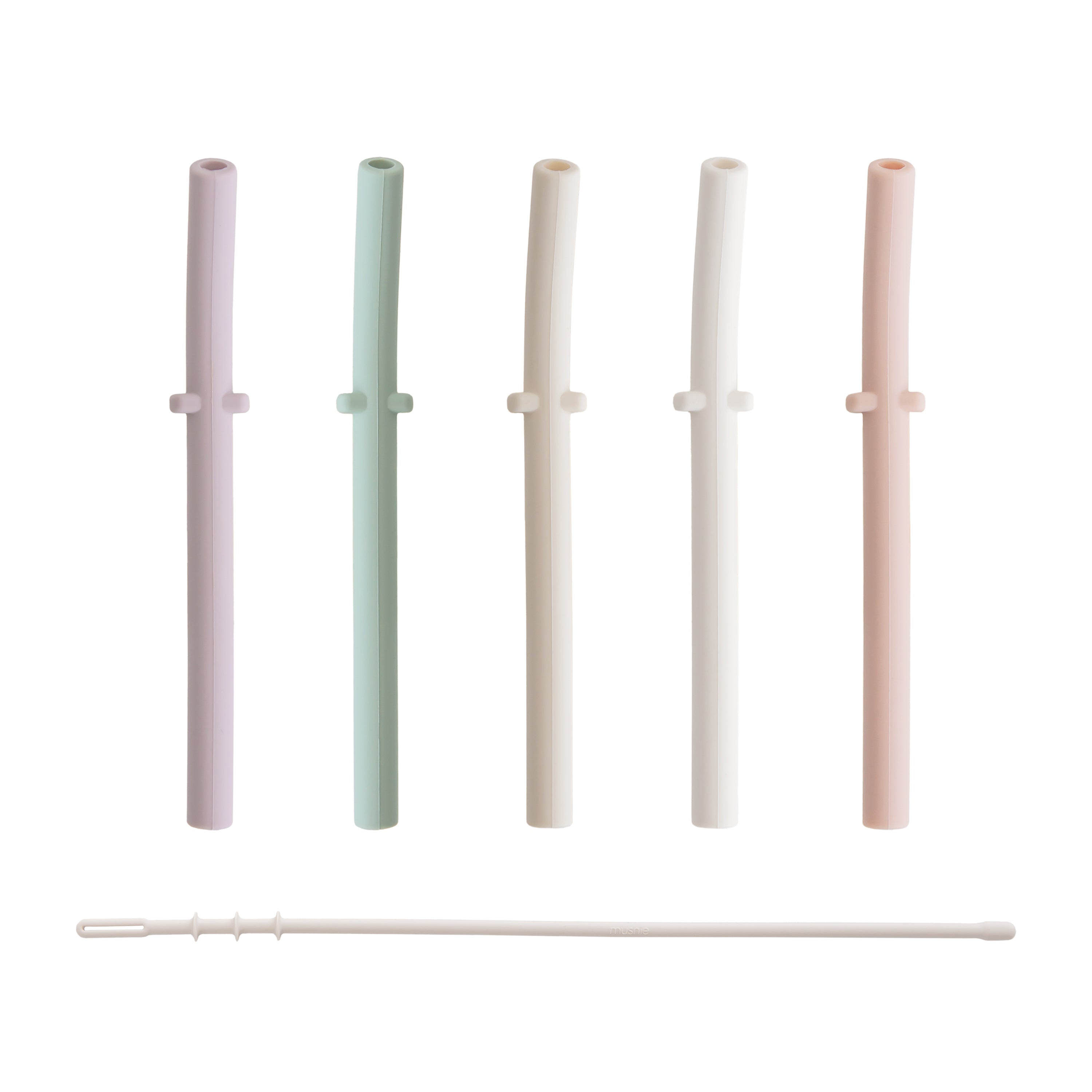 Silicone Replacement Straws (5 Pack)