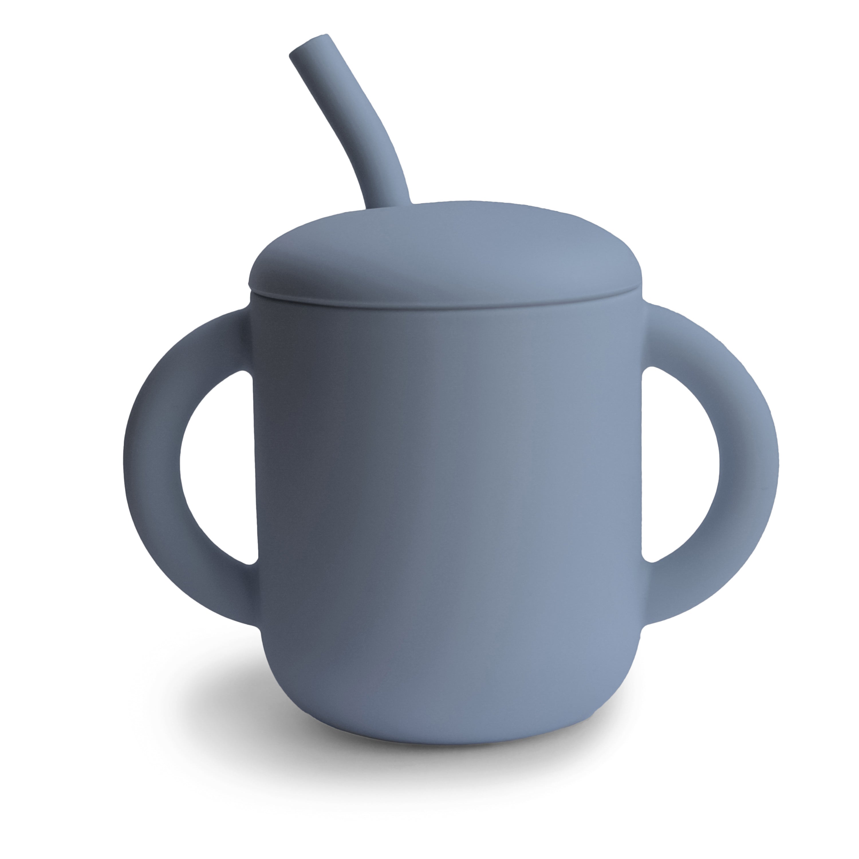 Silicone Training Cup and Straw