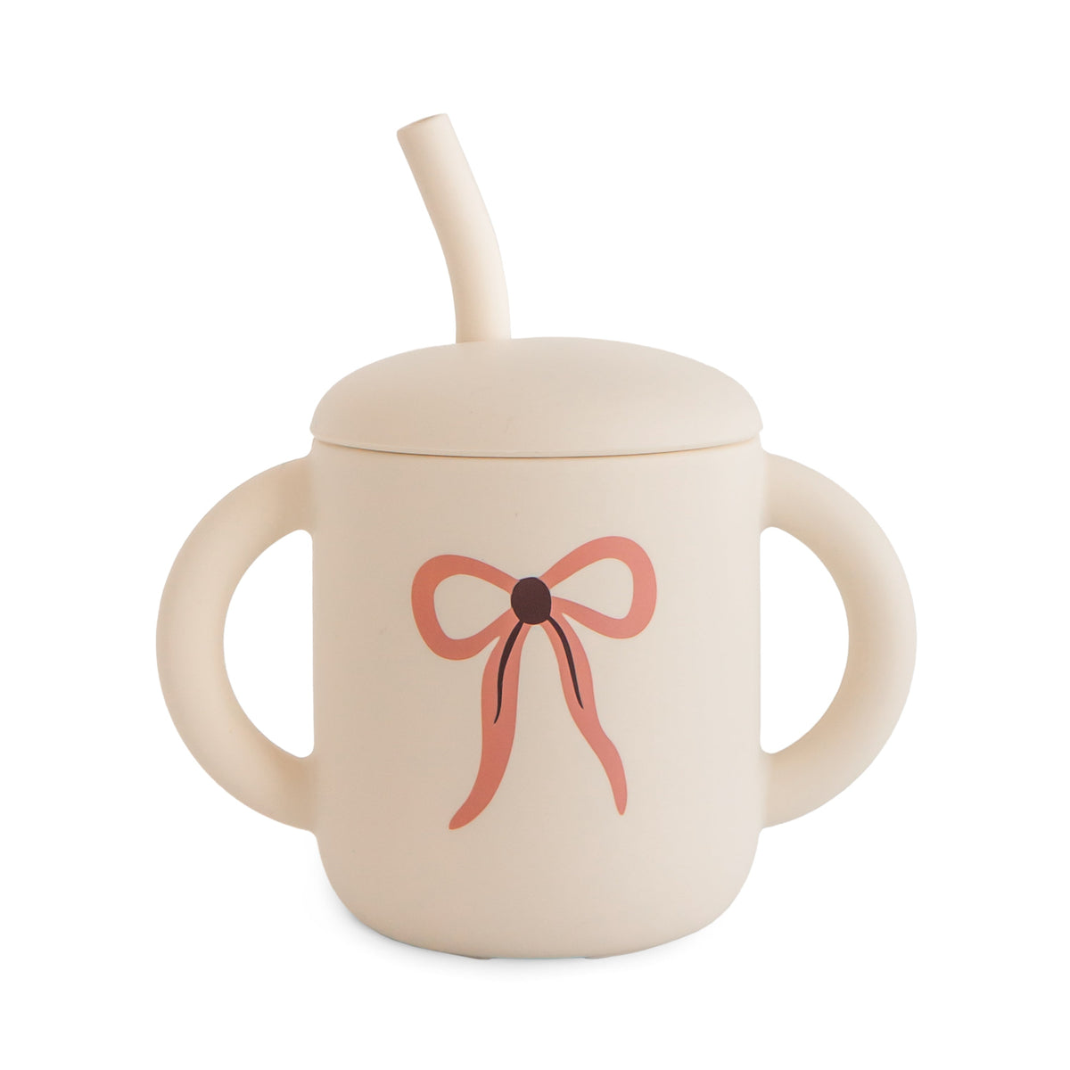 Silicone Training Cup and Straw