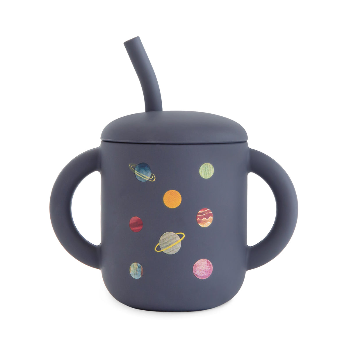 Silicone Training Cup and Straw