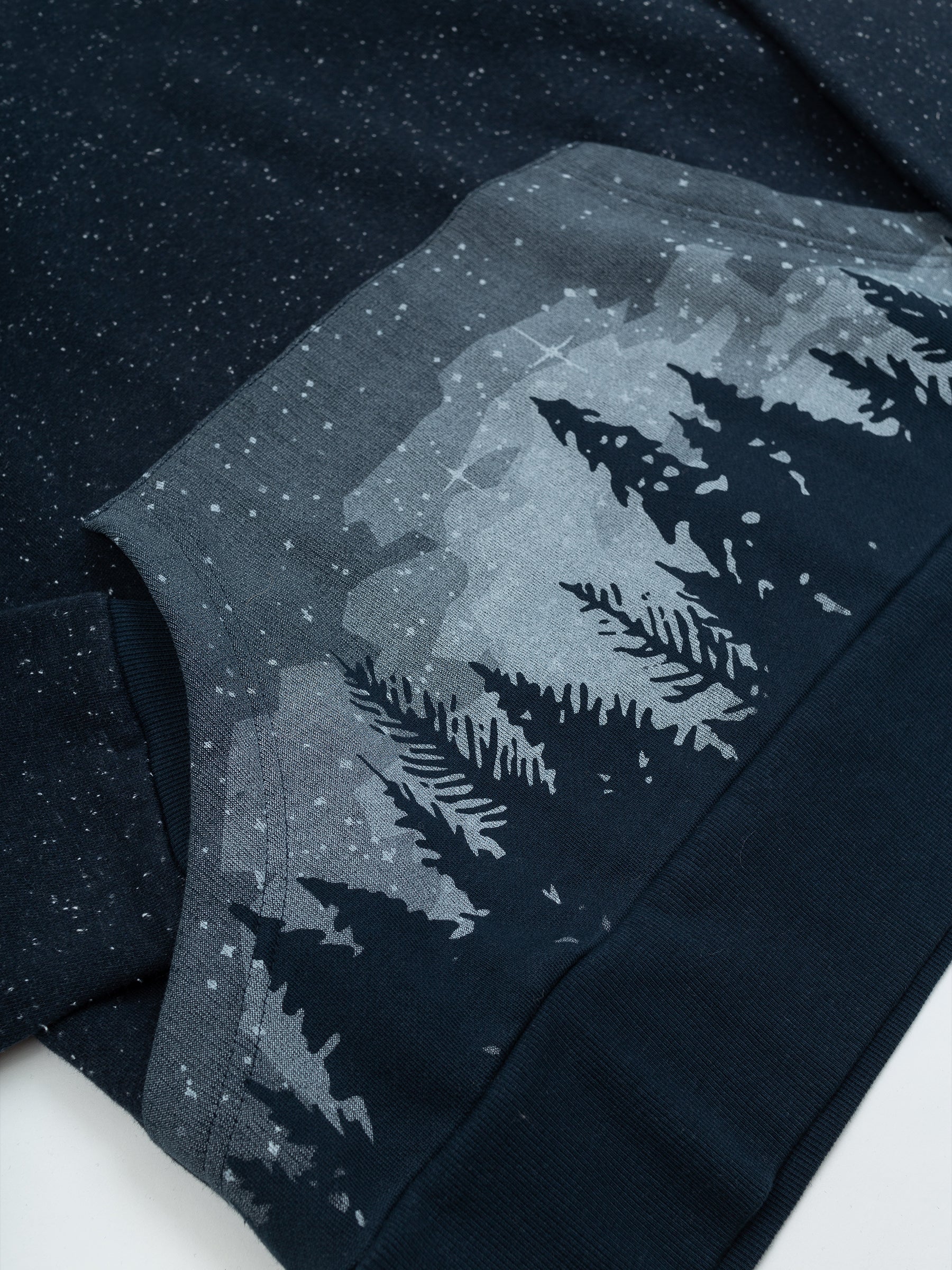 Starlit Night Hoodie, a Organic Hoodie by Happy Earth Apparel
