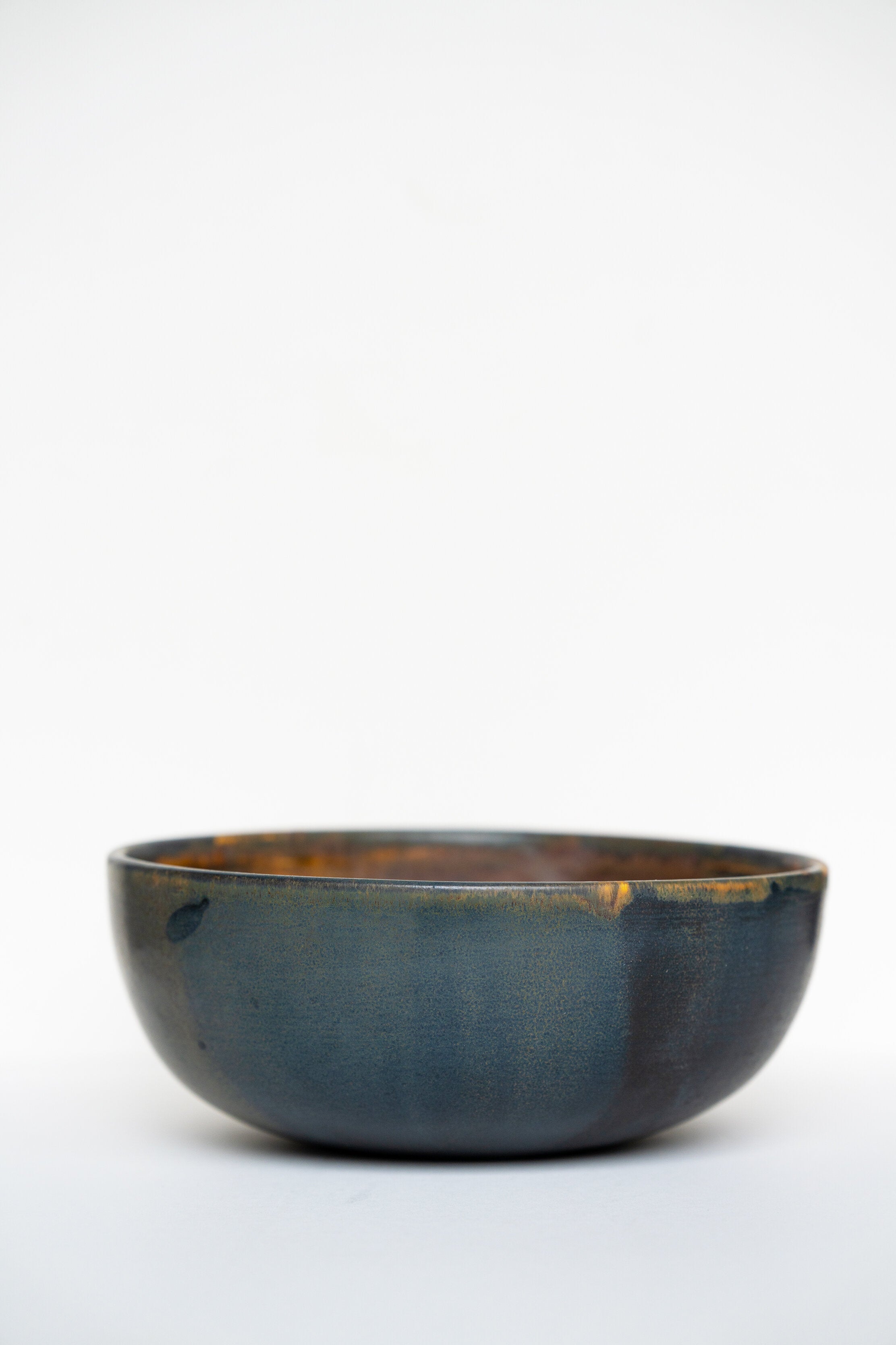 Stoneware Salad Serving Bowl (Rust)
