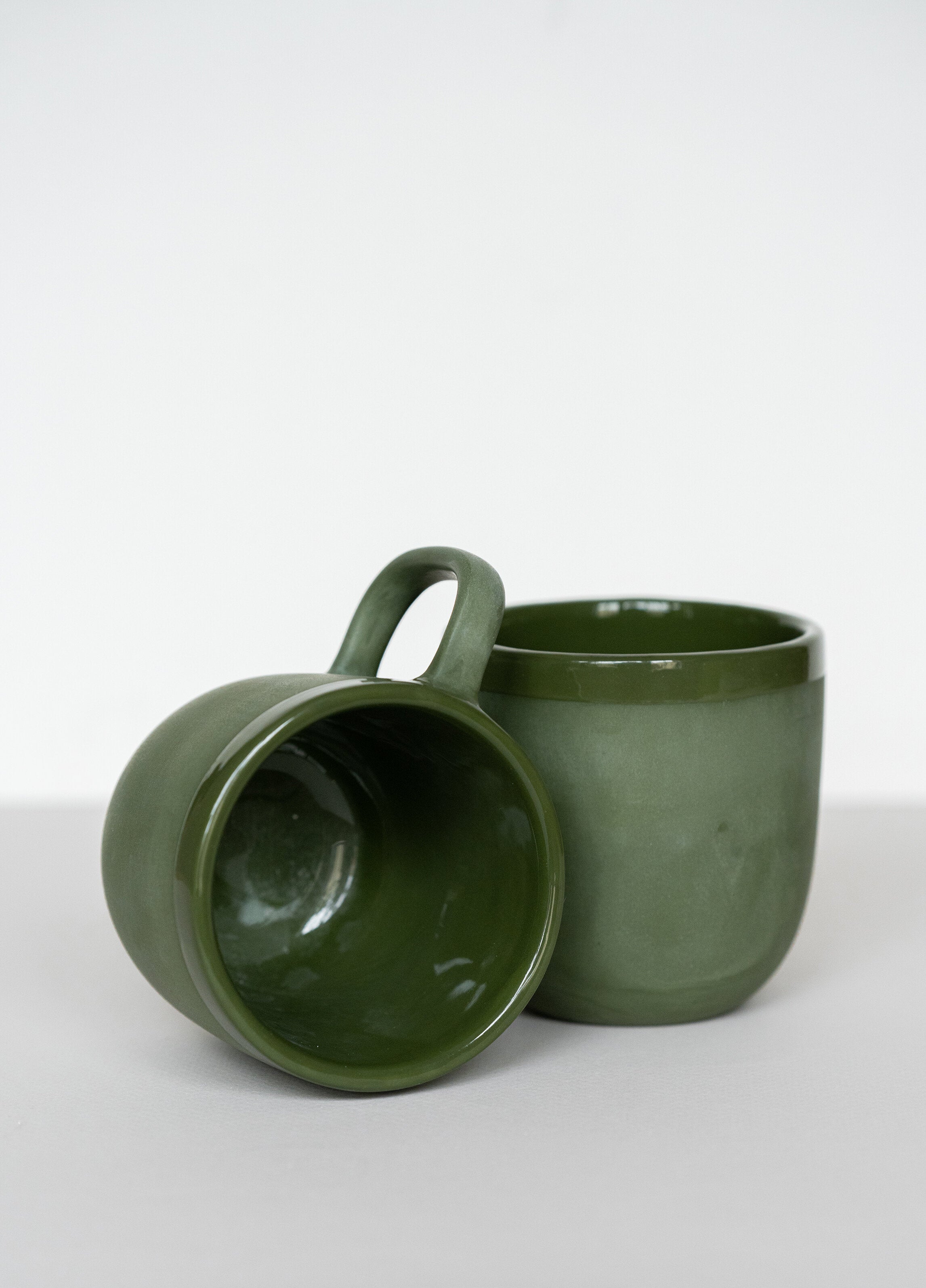 Porcelain Coffee Mug (Green)