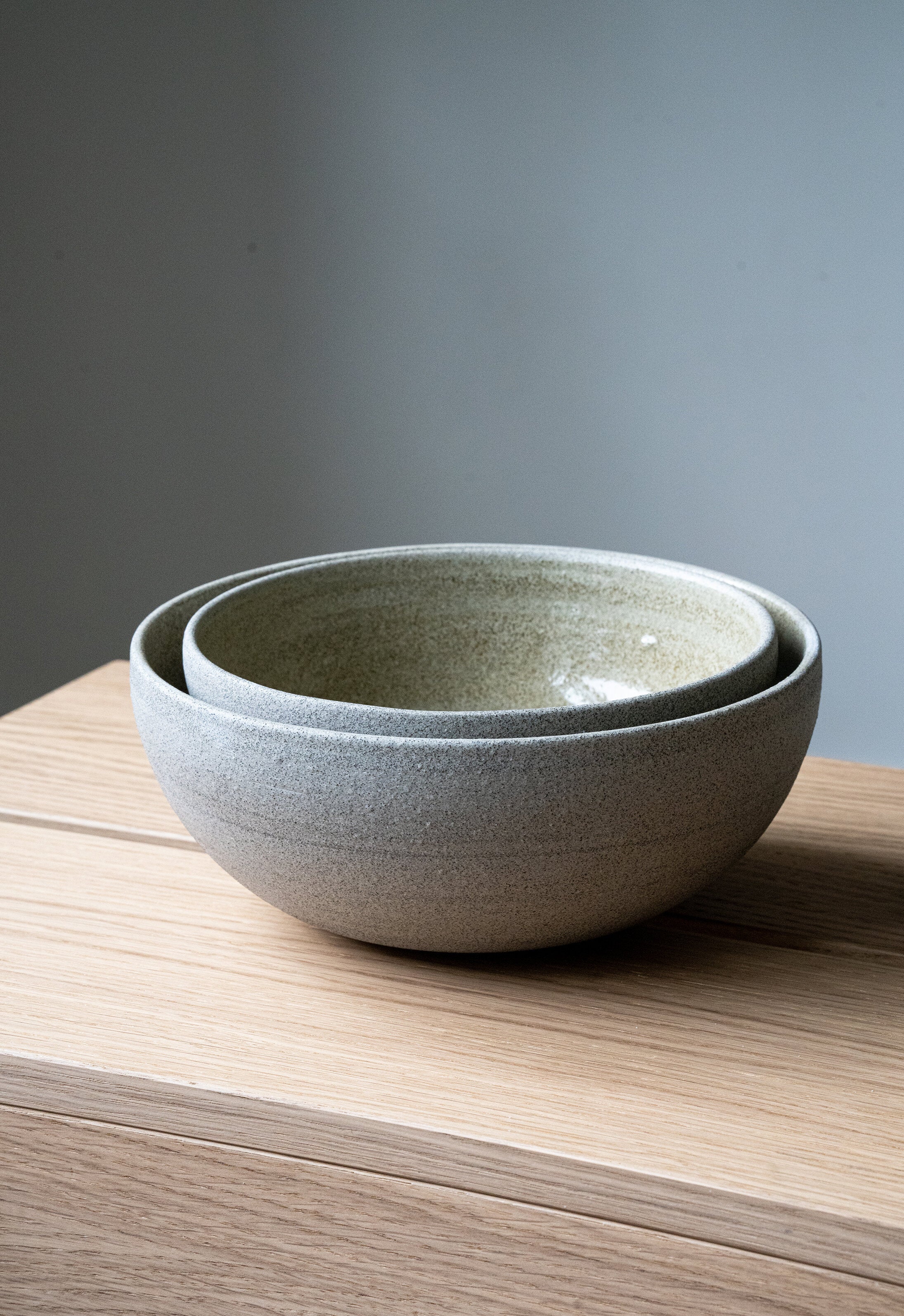 Stoneware Everyday Bowl (Concrete)