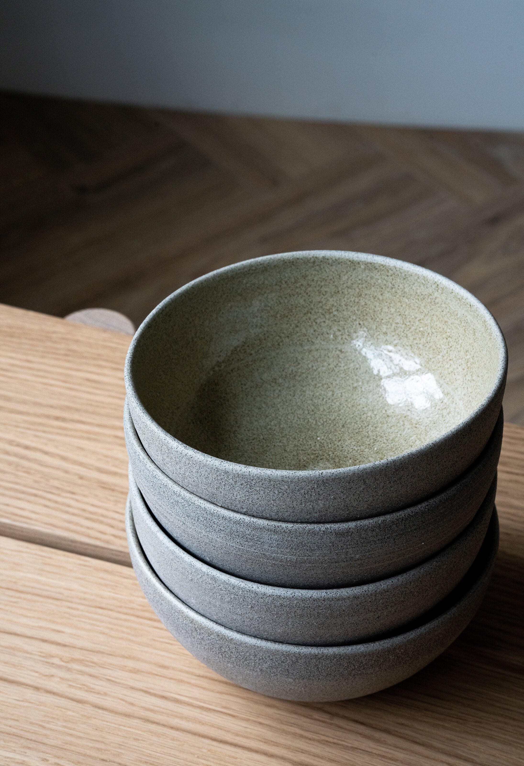 Stoneware Everyday Bowl (Concrete)