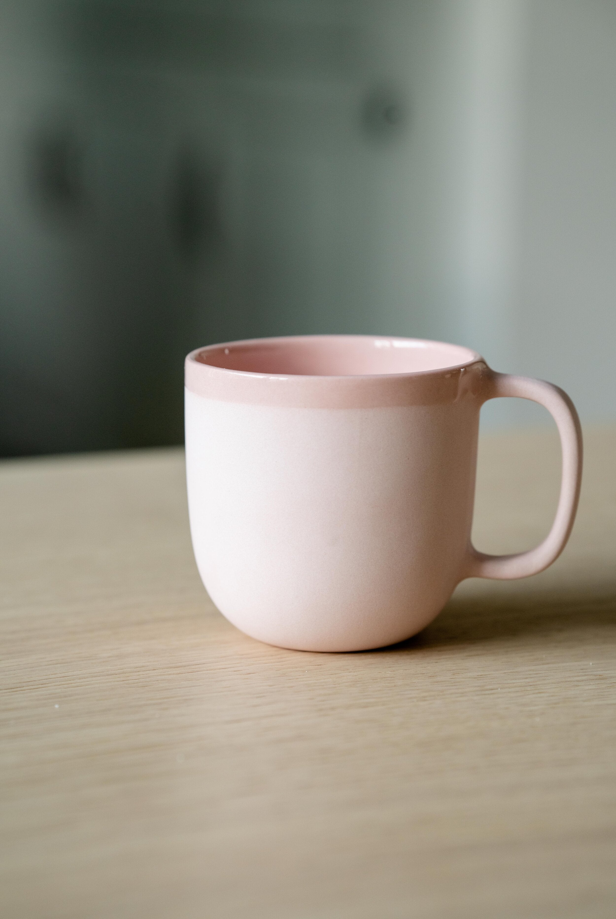 Porcelain Coffee Mug (Powder Pink)