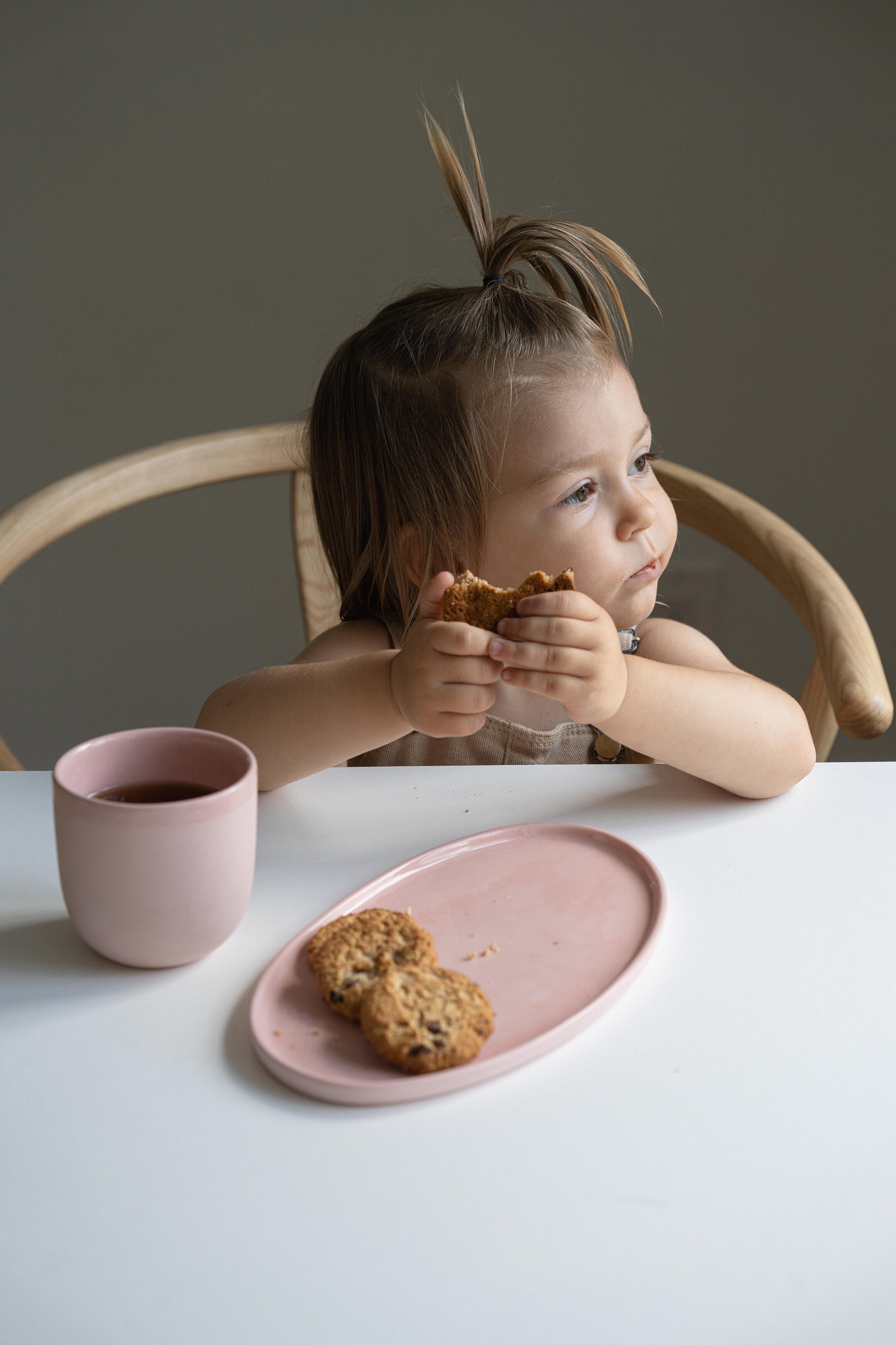 Porcelain Coffee Cup (Powder Pink)