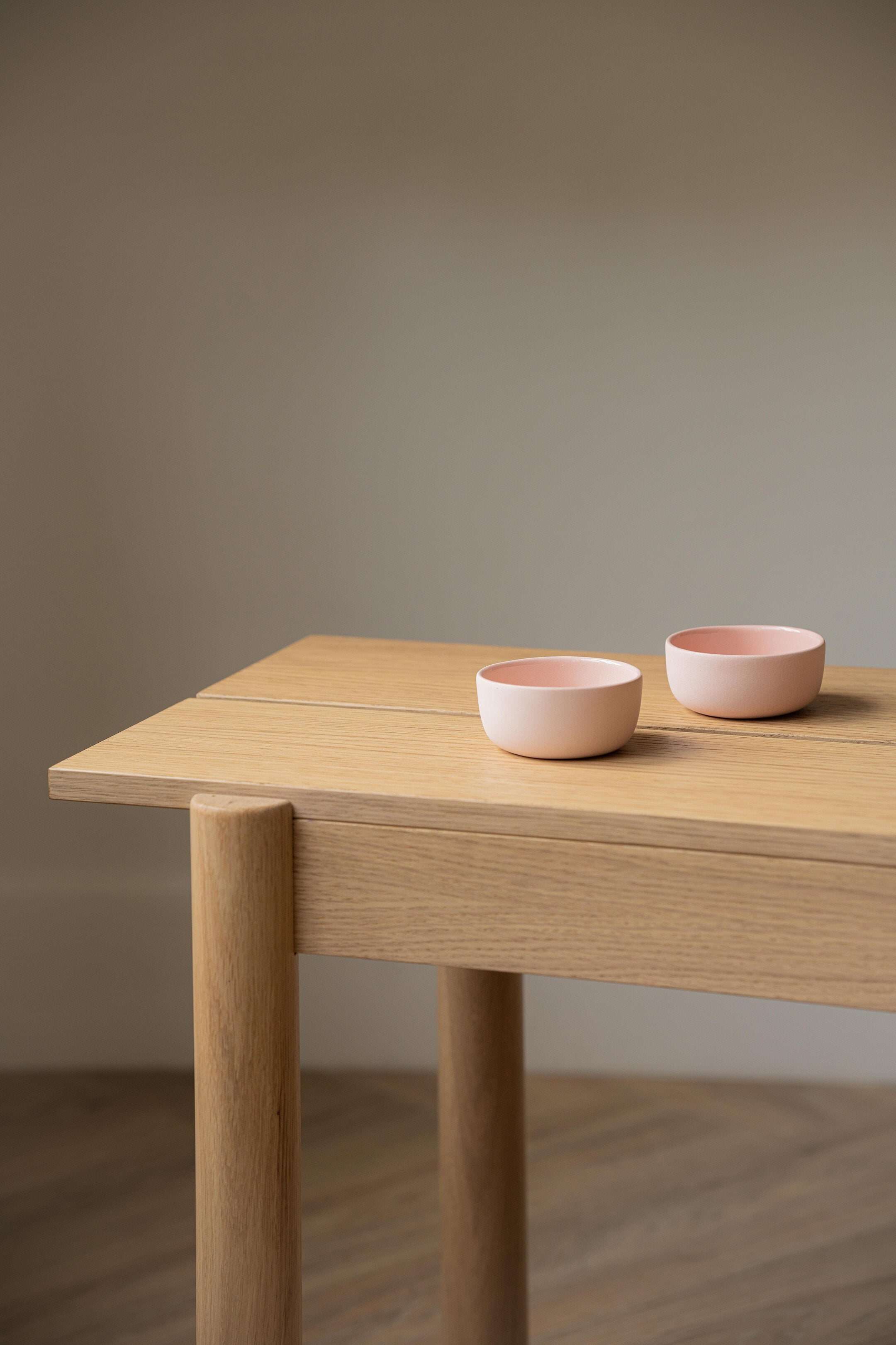 Porcelain Pinch Bowl (Powder Pink)