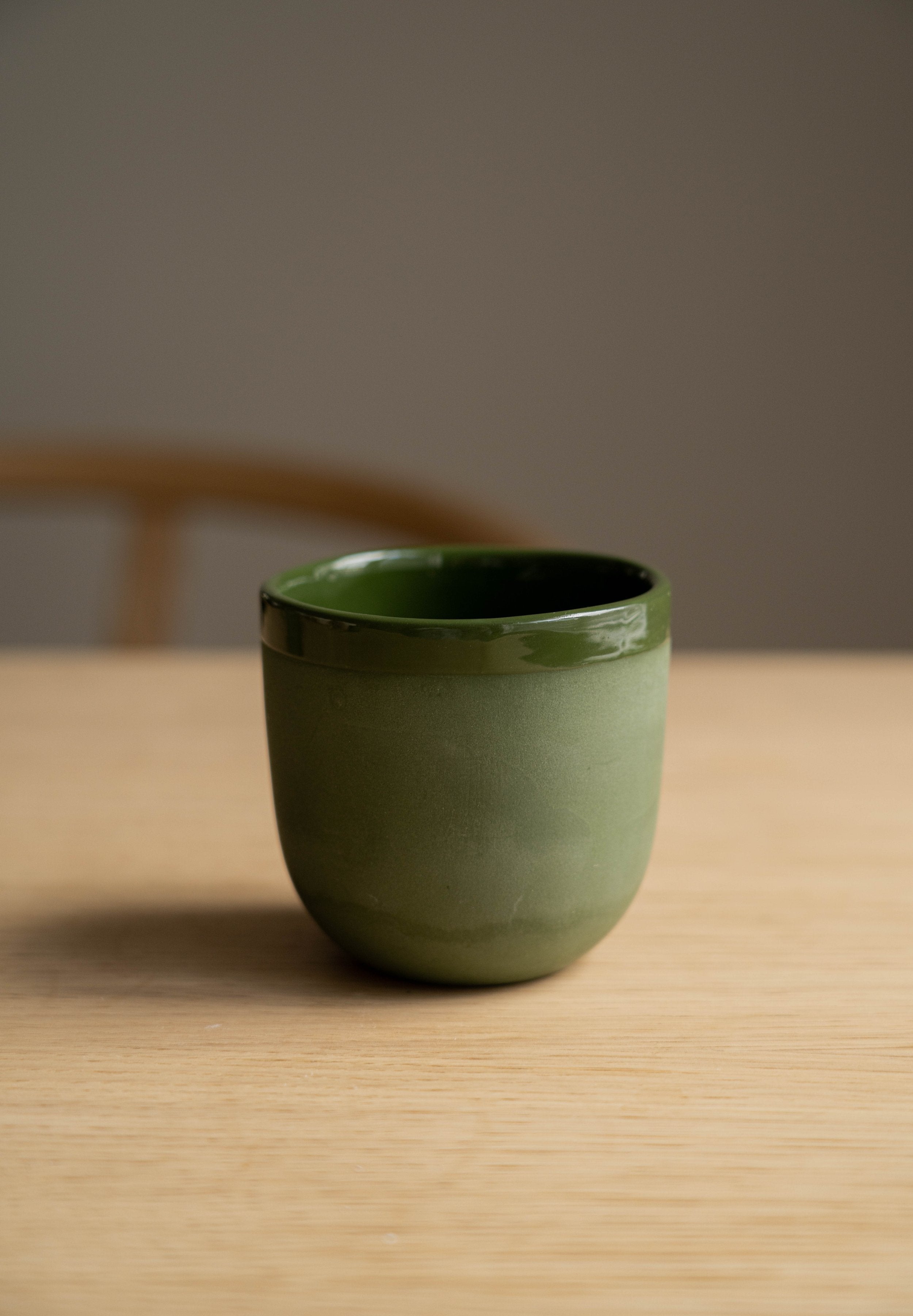 Porcelain Coffee Cup (Green)