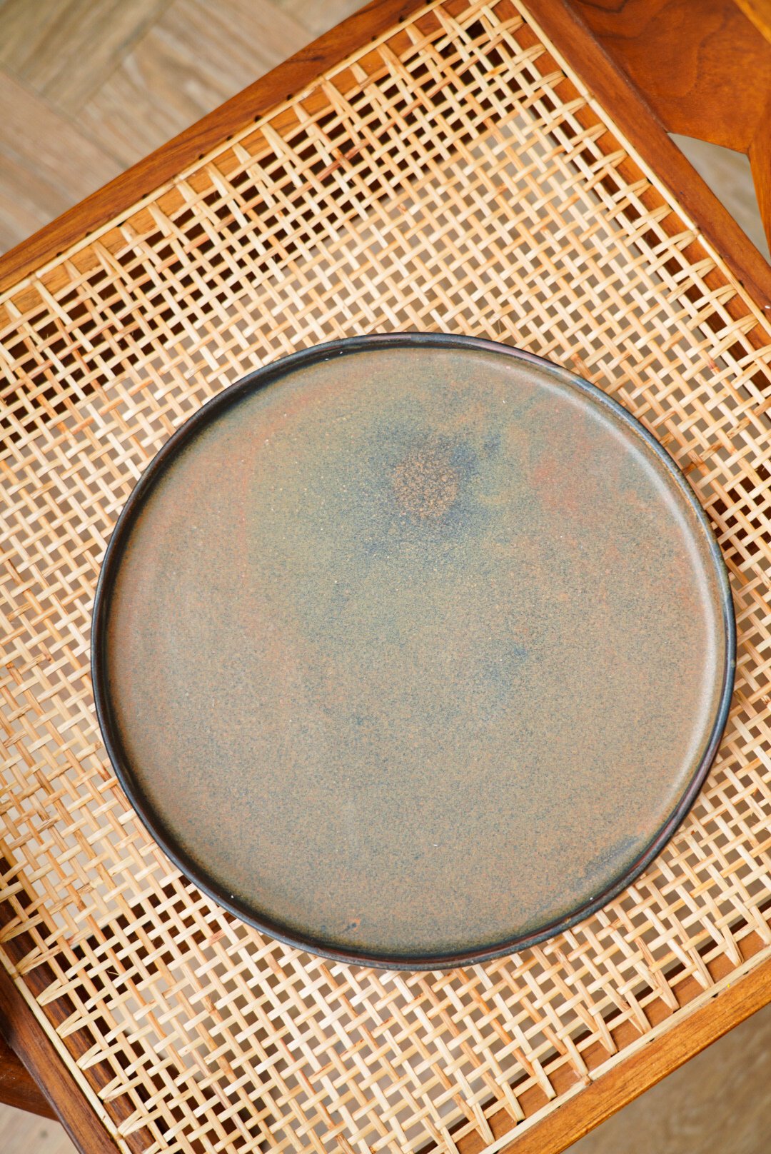 Stoneware Dinner Plates (Rust)