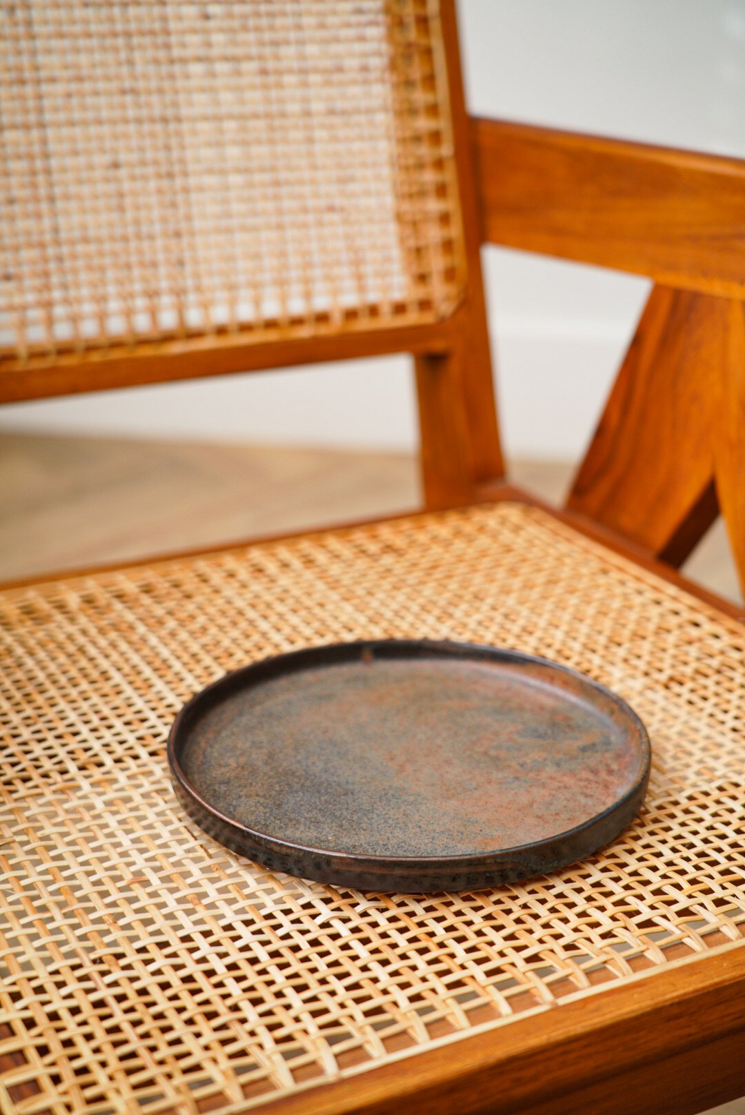 Stoneware Dinner Plates (Rust)