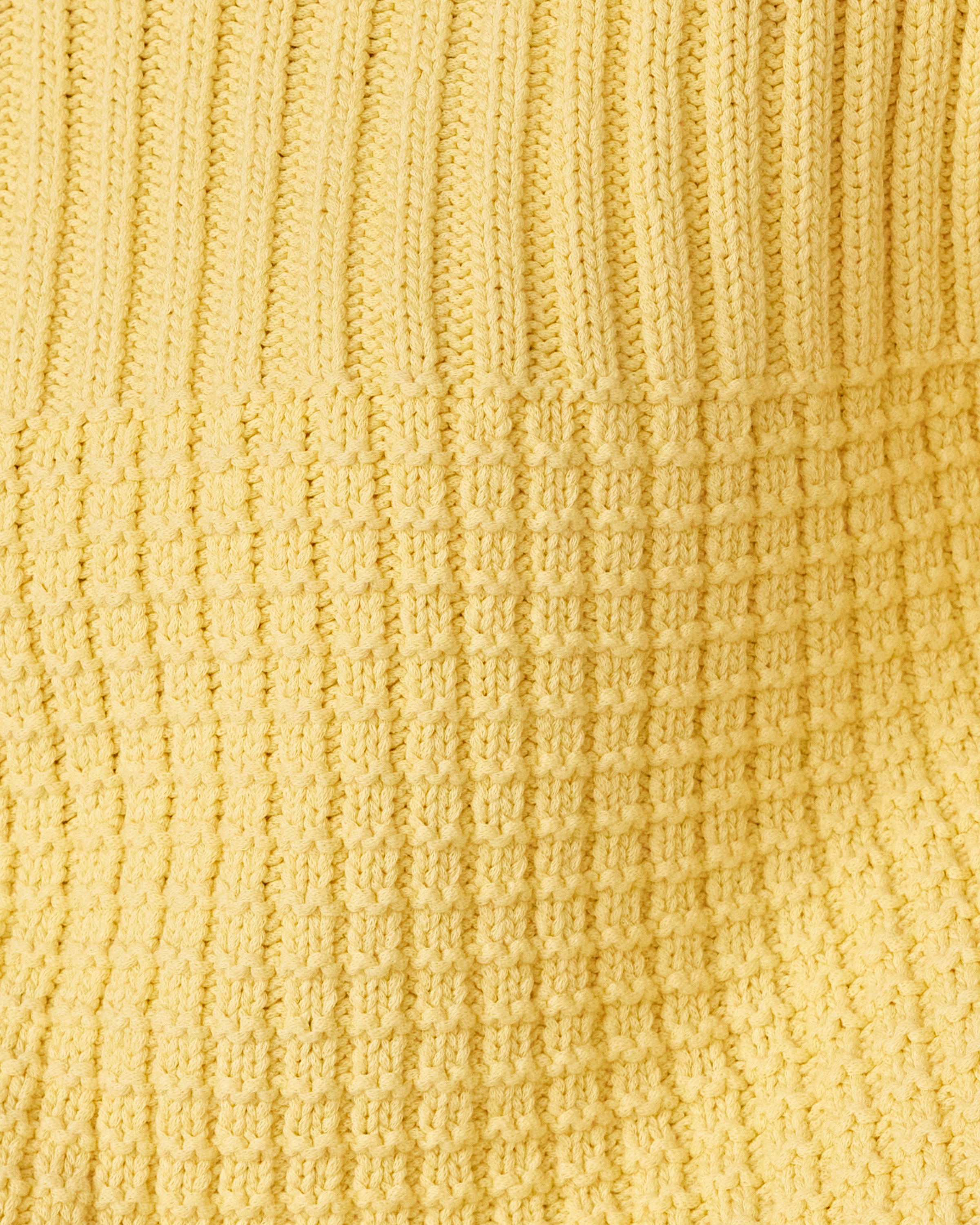 Delčia Cotton Sweater (Lemon)